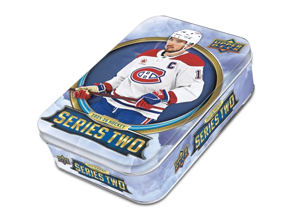 2025/2026 Upper Deck Series 2 Hockey Tin box