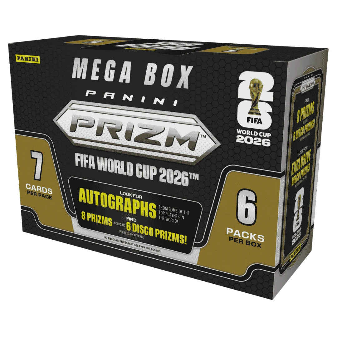 2026 Panini Prizm FIFA World Cup Mega Box balíček