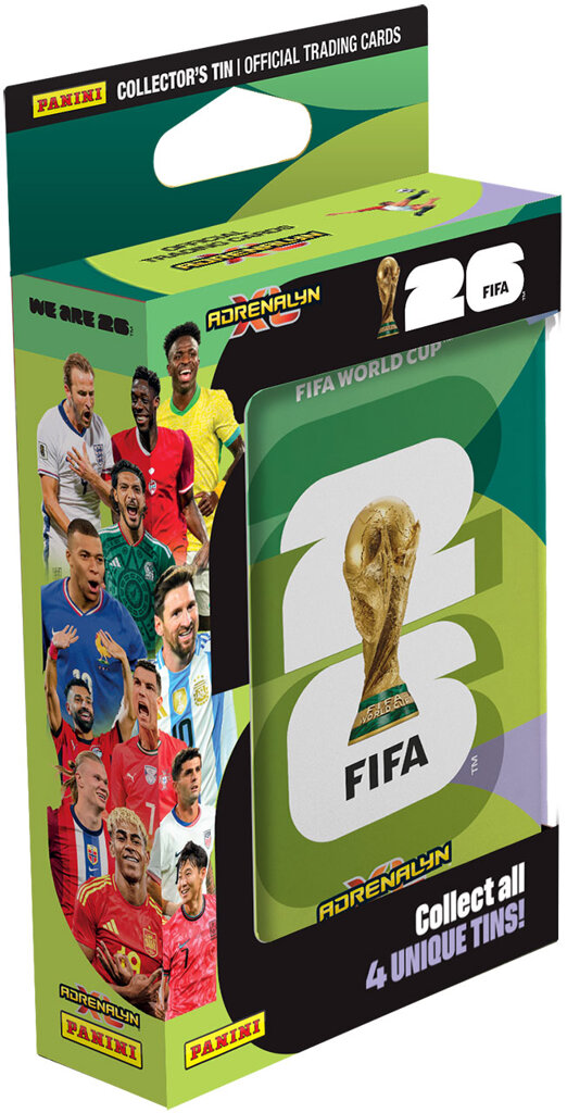2026 Panini Adrenalyn XL FIFA World Cup USA Mini Tin box