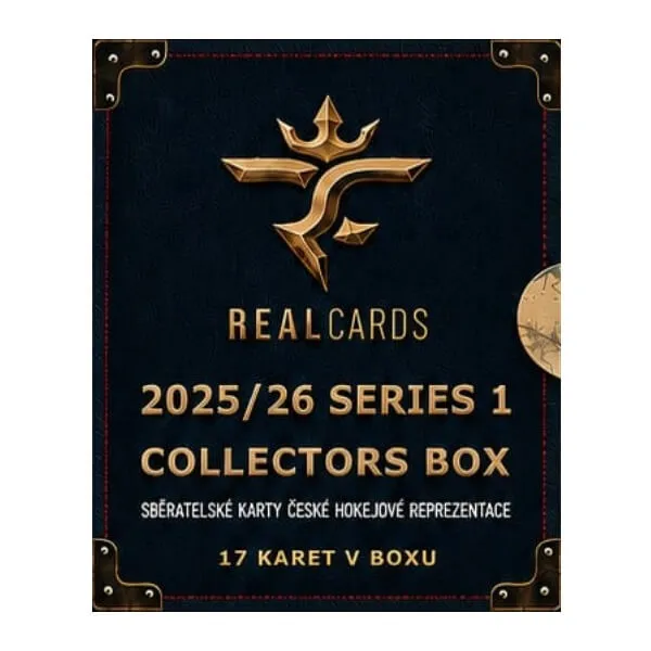 2025/26 Real Cards Český Hokej Series 1 Collectors Box