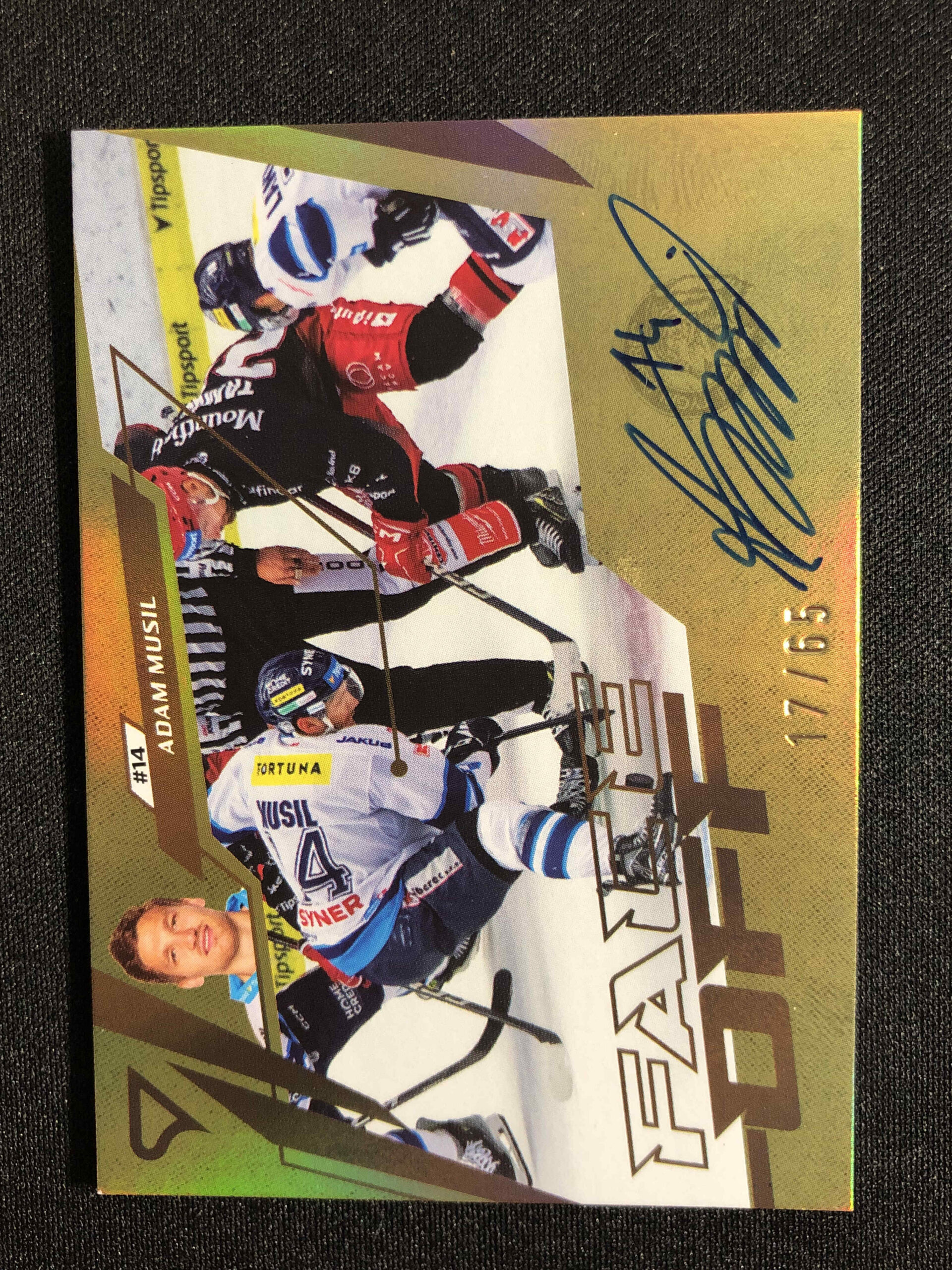 2024/2025 Sportzoo Serie 2 Face-Off AUTO FOS-AM Adam Musil AUTO 17/65
