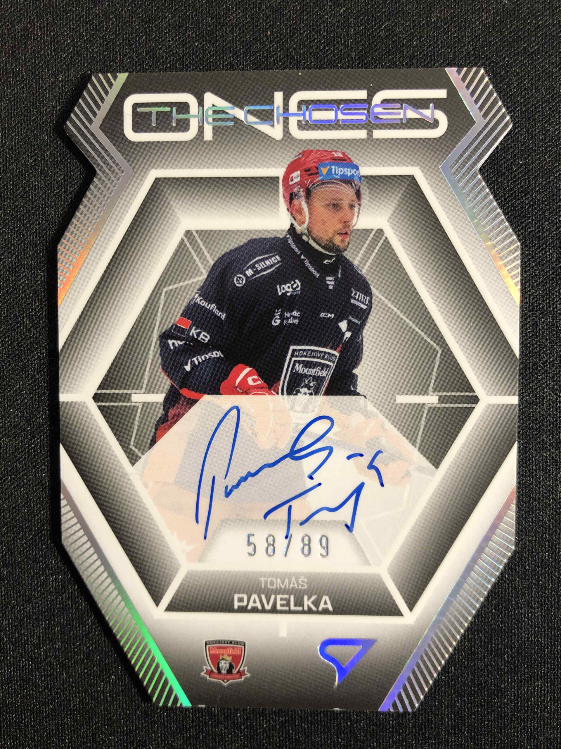 2024/2025 Sportzoo Serie 2 The Chosen Ones Die Cut Auto COS-TP Tomáš Pavelka AUTO 58/89