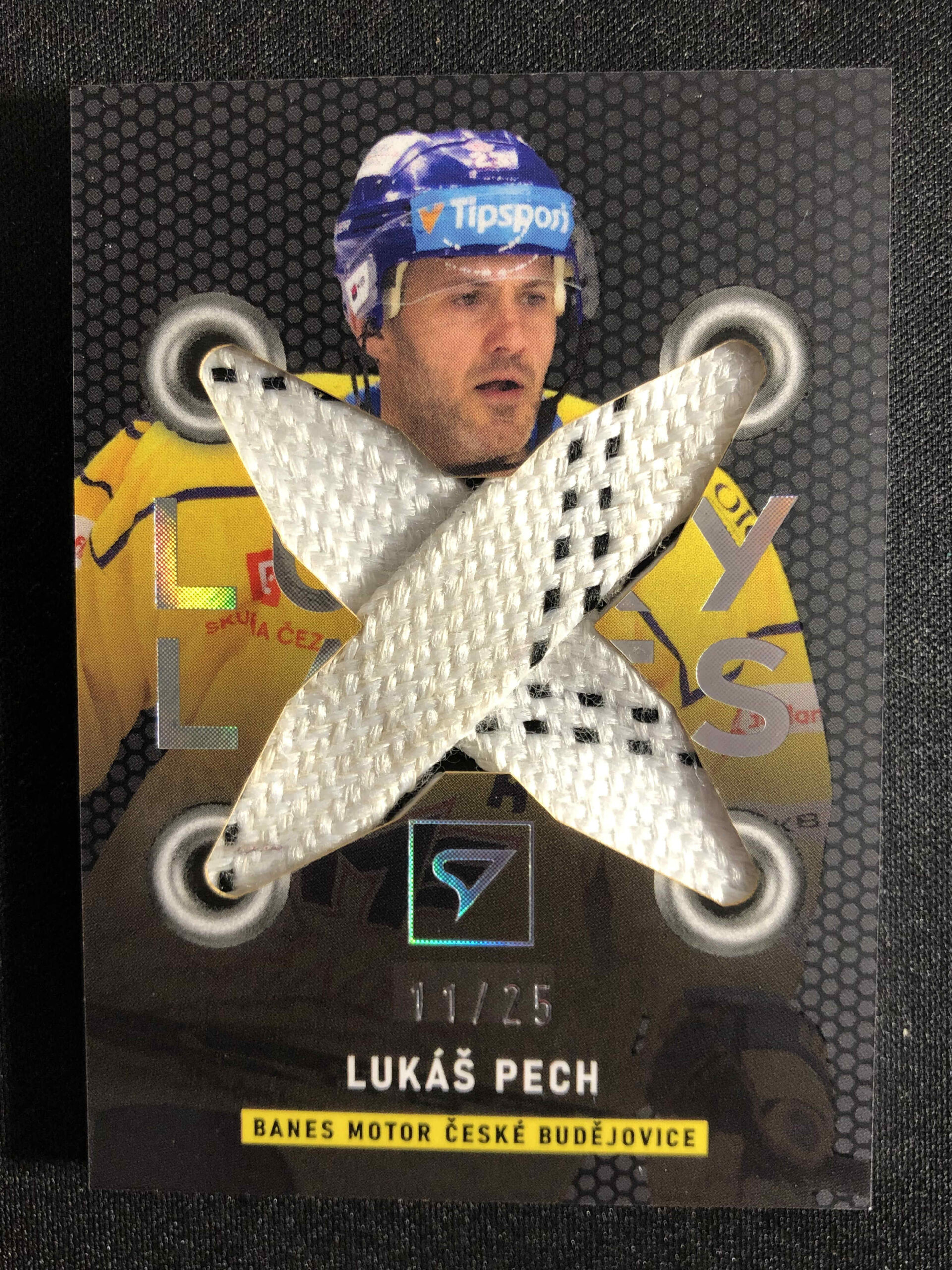 2023/2024 Sportzoo Serie 1 Lucky Laces LA-LP Lukáš Pech Laces 11/25