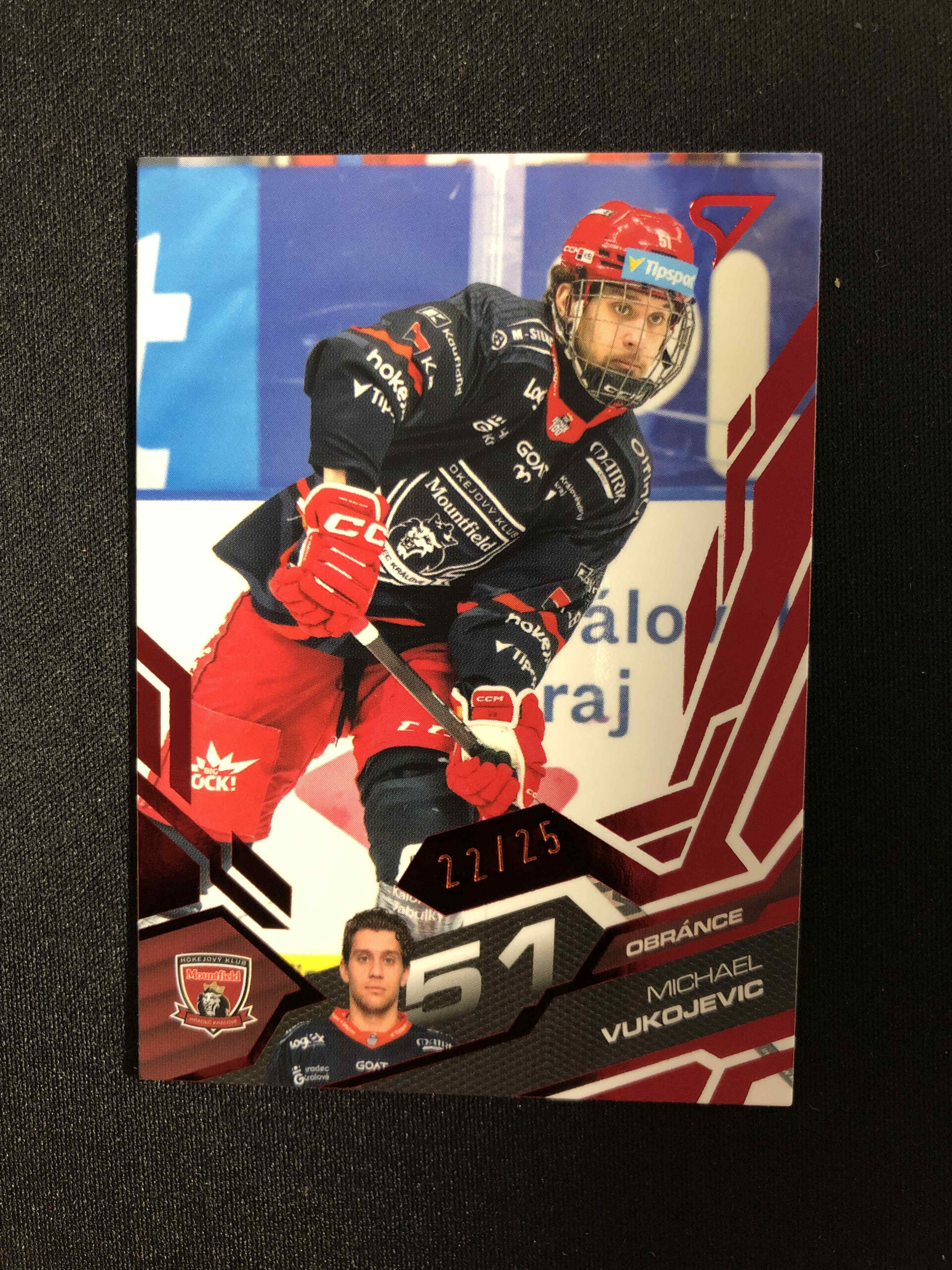 2025/2026 Sportzoo Serie 2 Ruby Red 281 Michael Vukojevic Paralel 22/25