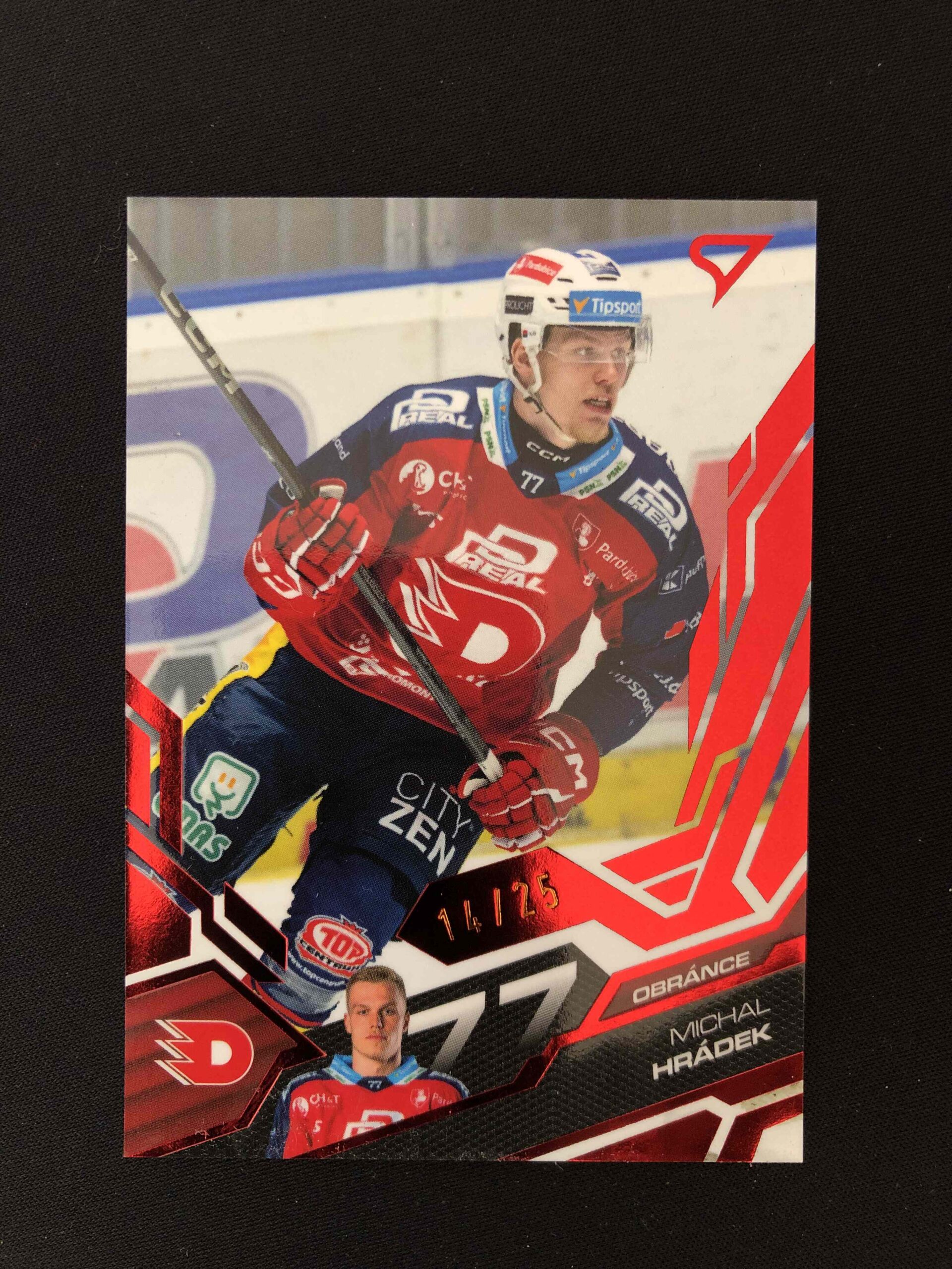 2025/2026 Sportzoo Play Off Base Update Ruby Red 365 Michal Hrádek Paralel 14/25