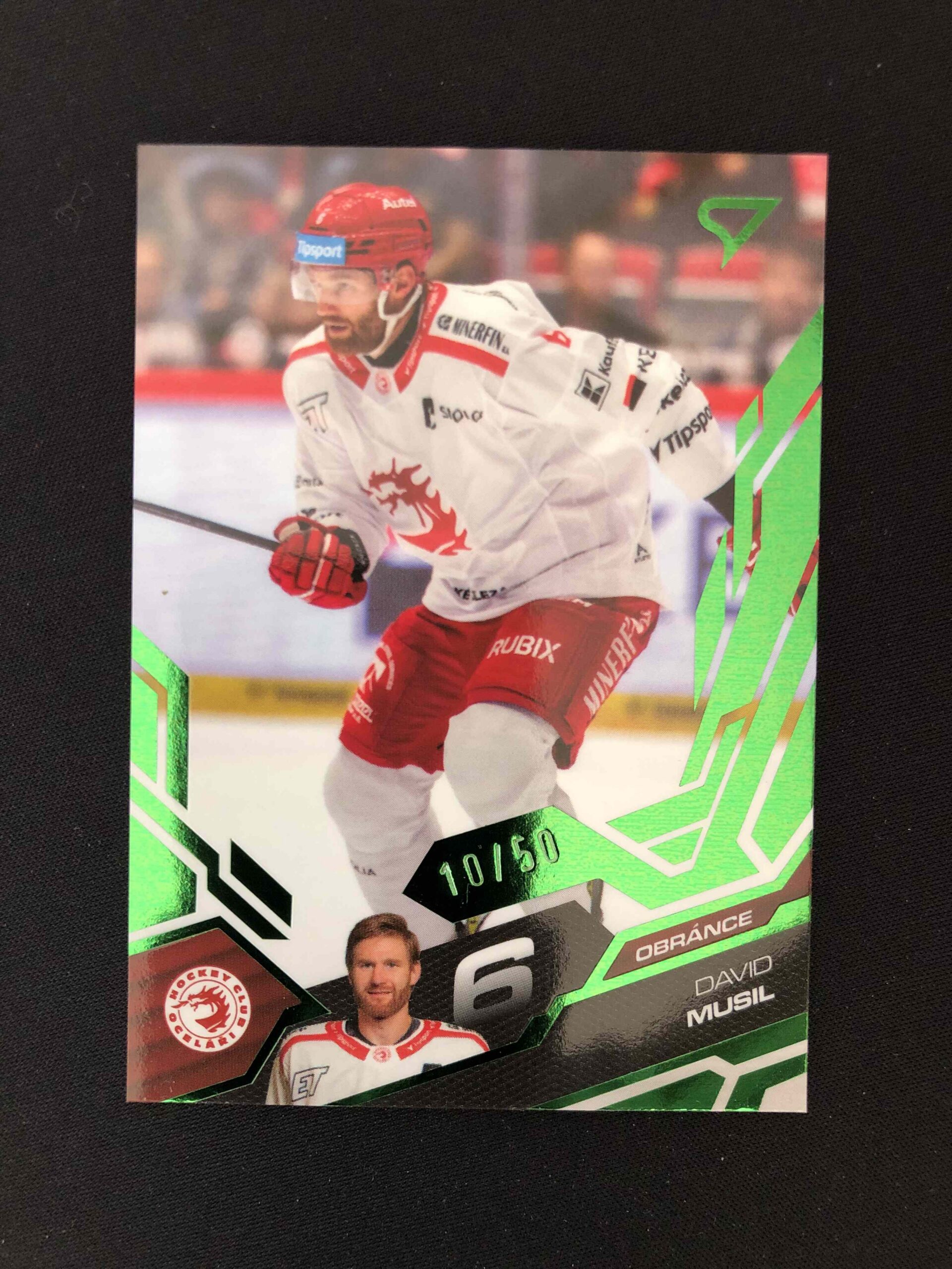 2025/2026 Sportzoo Serie 1 Emerald Green 1 Gašper Krošelj Paralel 06/50