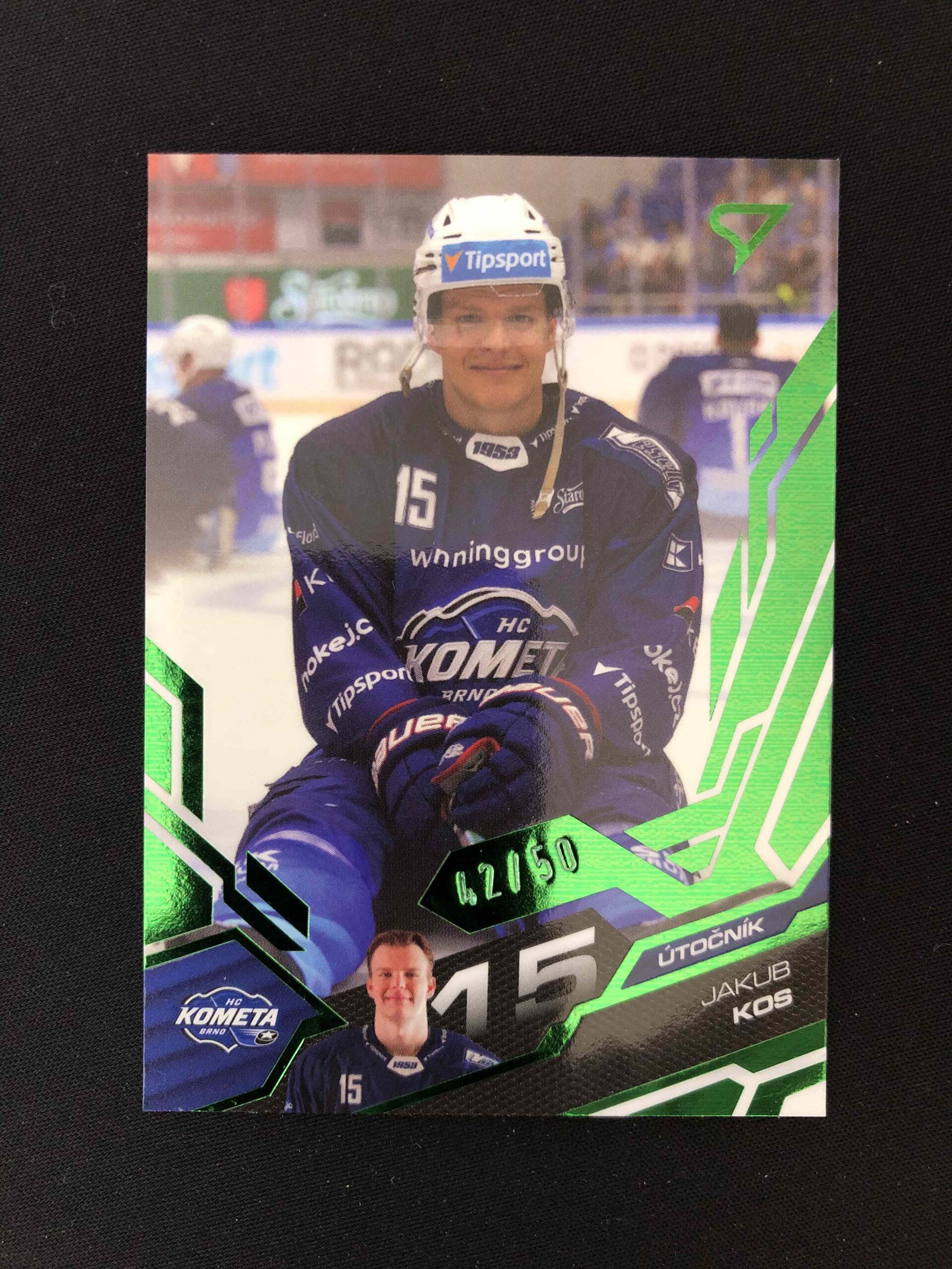 2025/2026 Sportzoo Serie 1 Emerald Green 110 Petr Gewiese Paralel 09/50