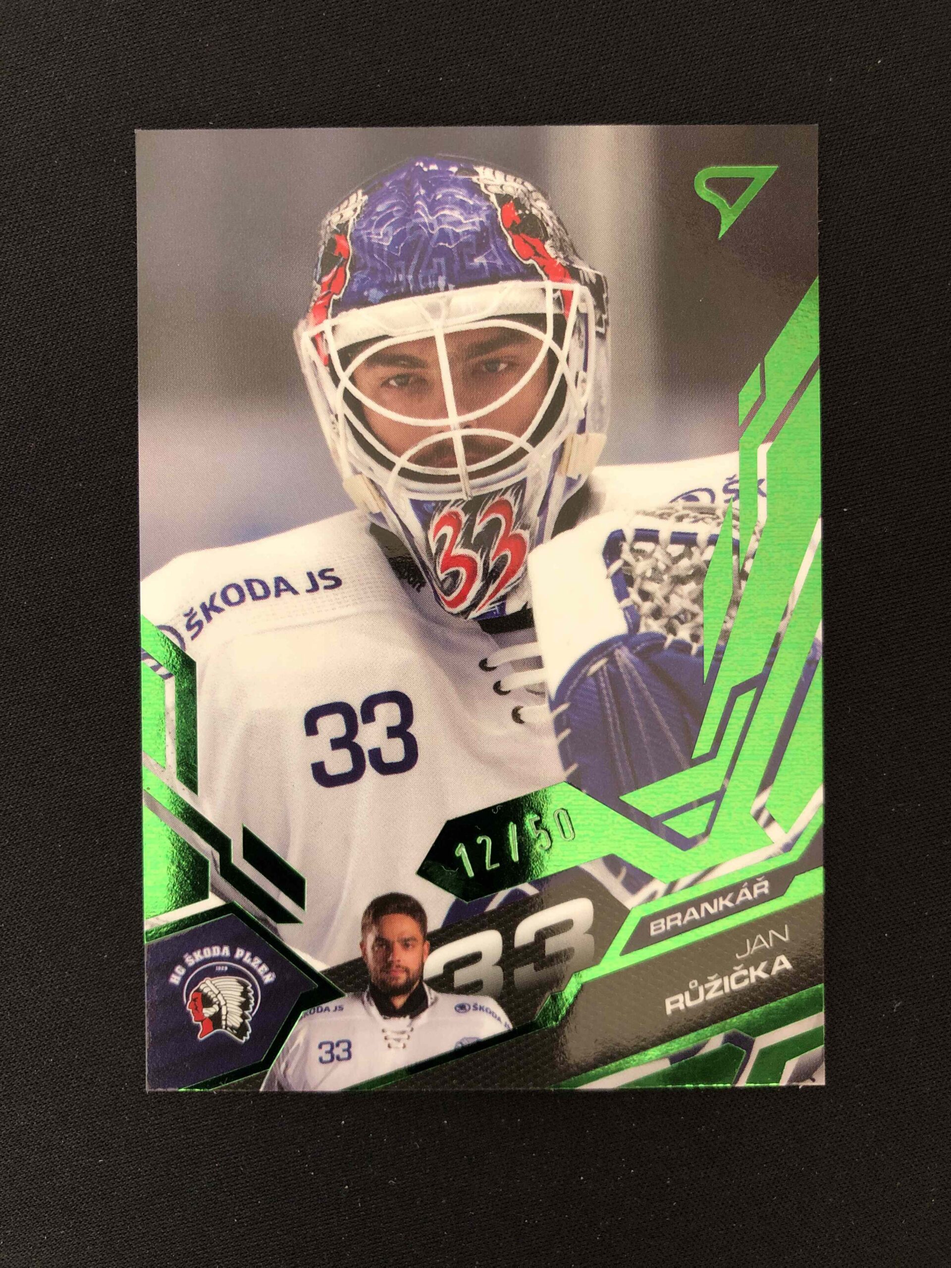 2025/2026 Sportzoo Serie 1 Emerald Green 164 Jan Růžička Paralel 12/50