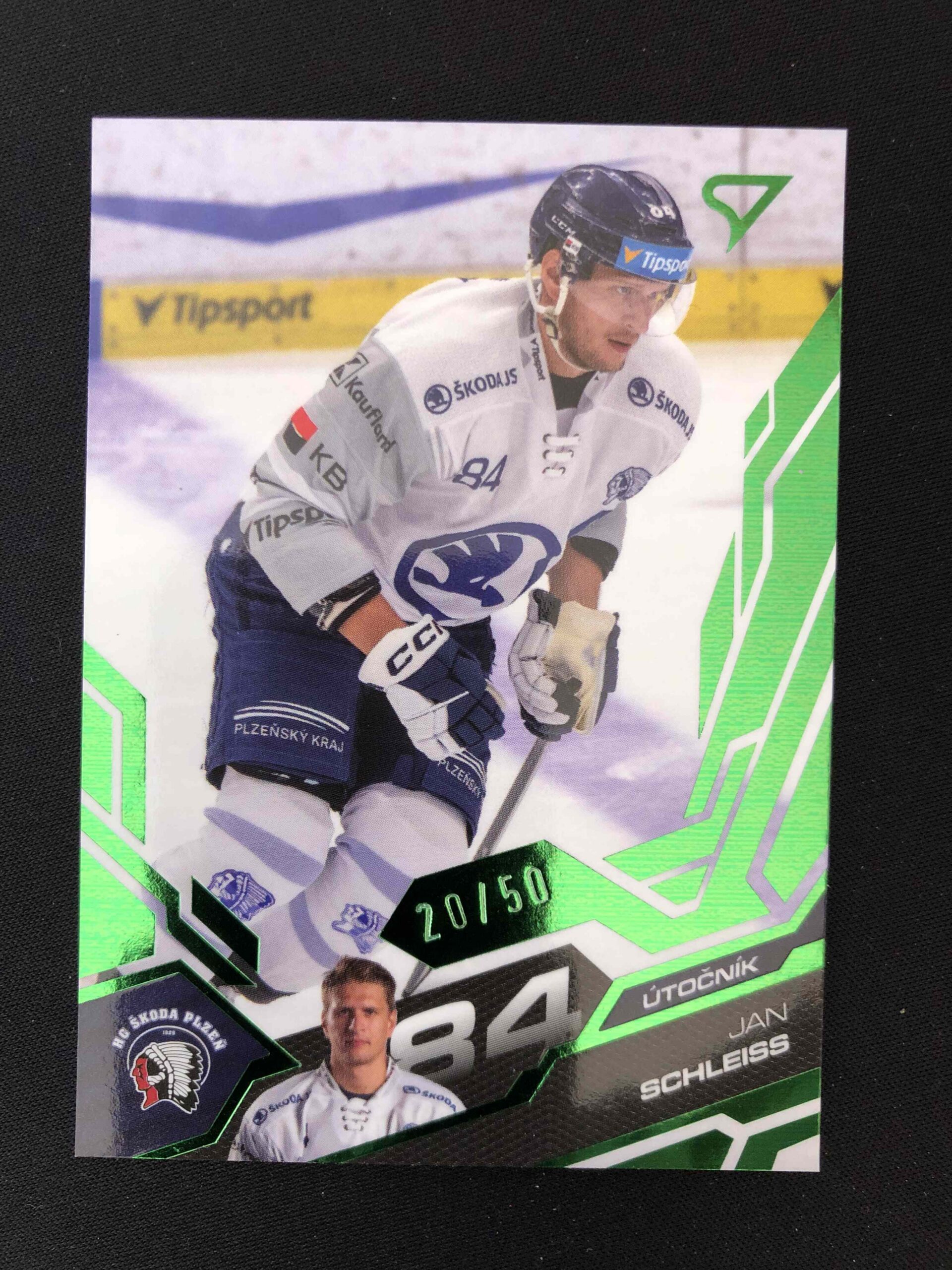 2025/2026 Sportzoo Serie 1 Emerald Green 178 Jan Schleiss Paralel 20/50