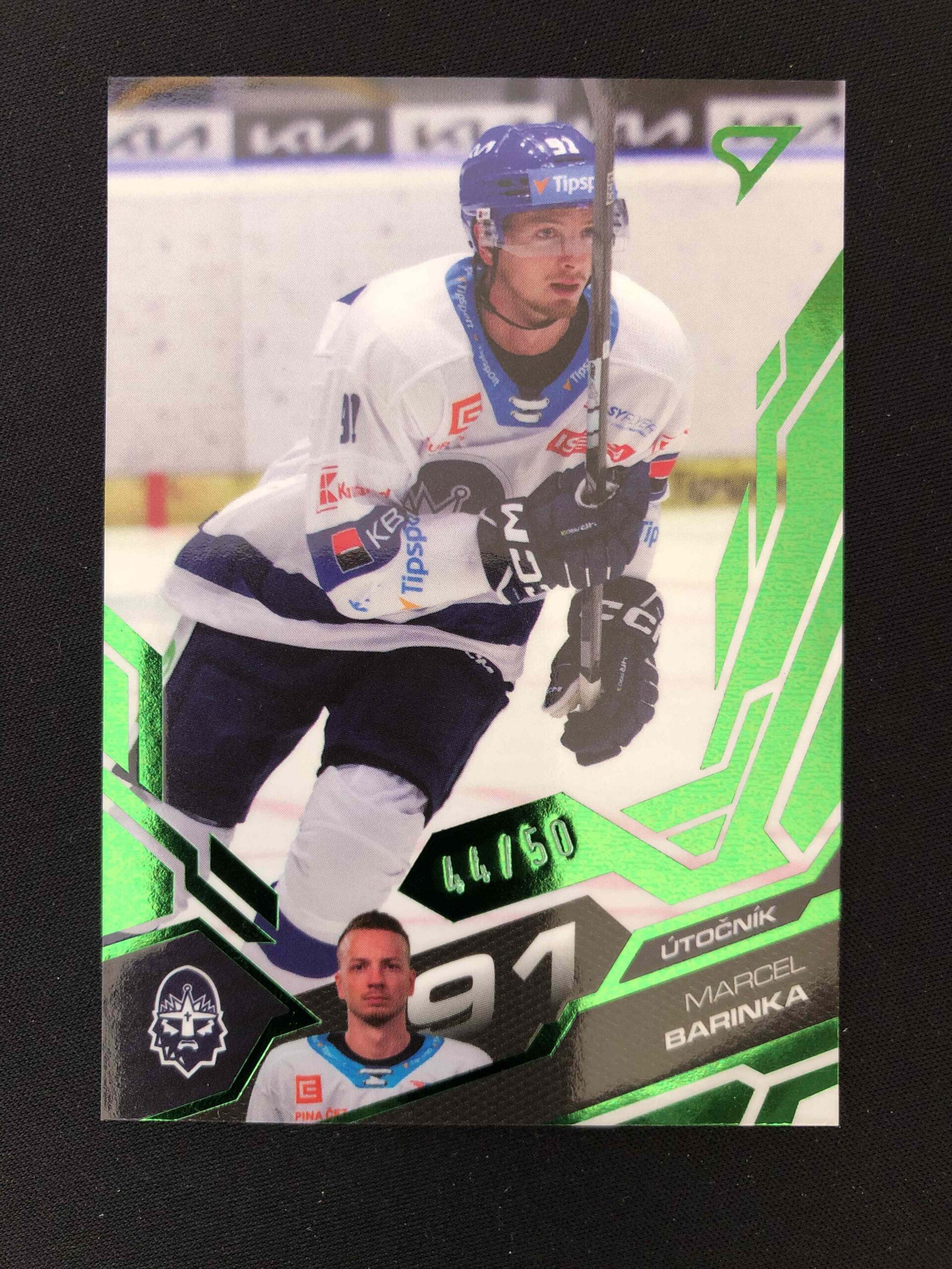 2025/2026 Sportzoo Serie 1 Emerald Green 226 Marcel Barinka Paralel 44/50