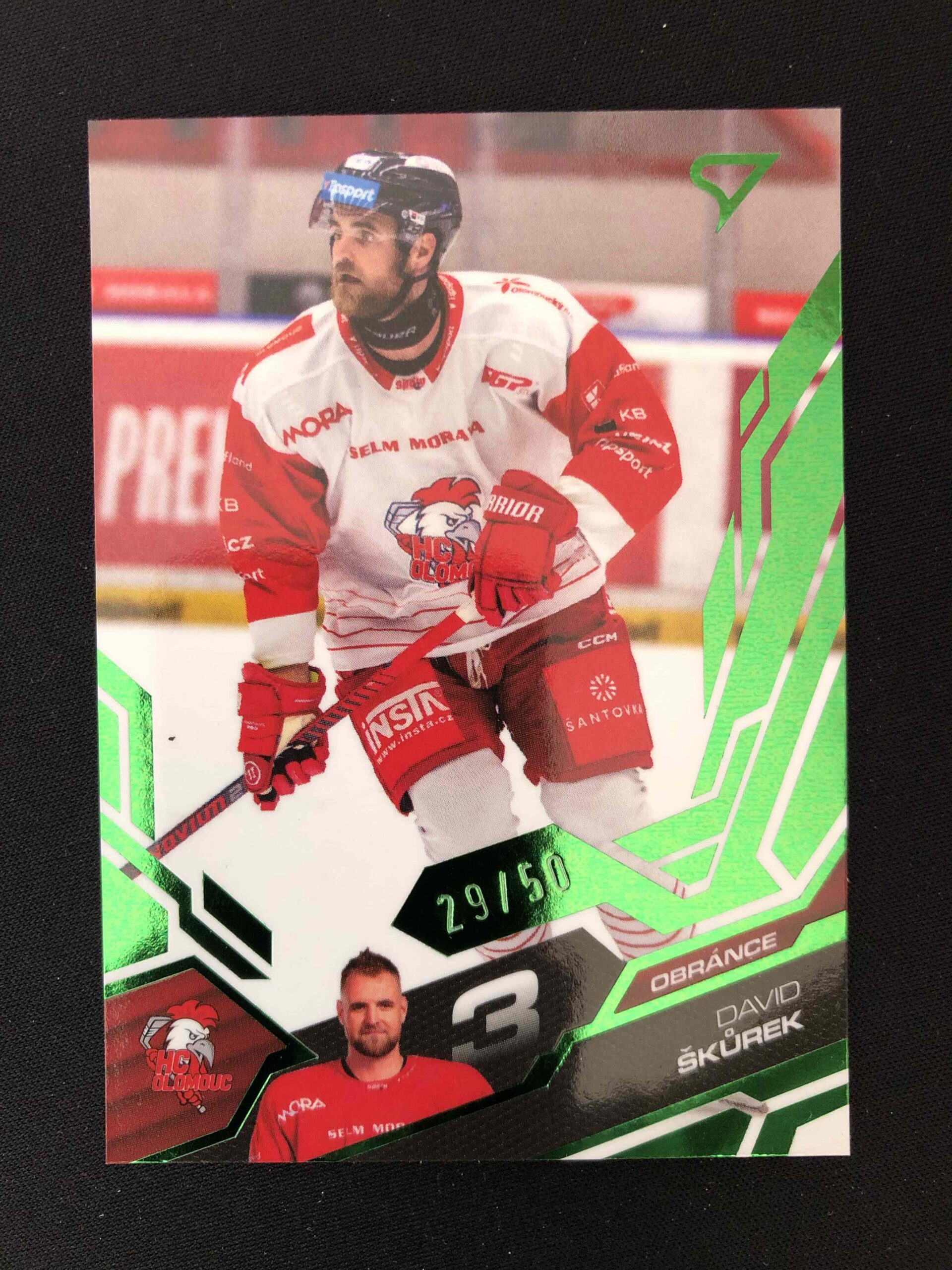 2025/2026 Sportzoo Serie 1 Emerald Green 242 David Škůrek Paralel 29/50