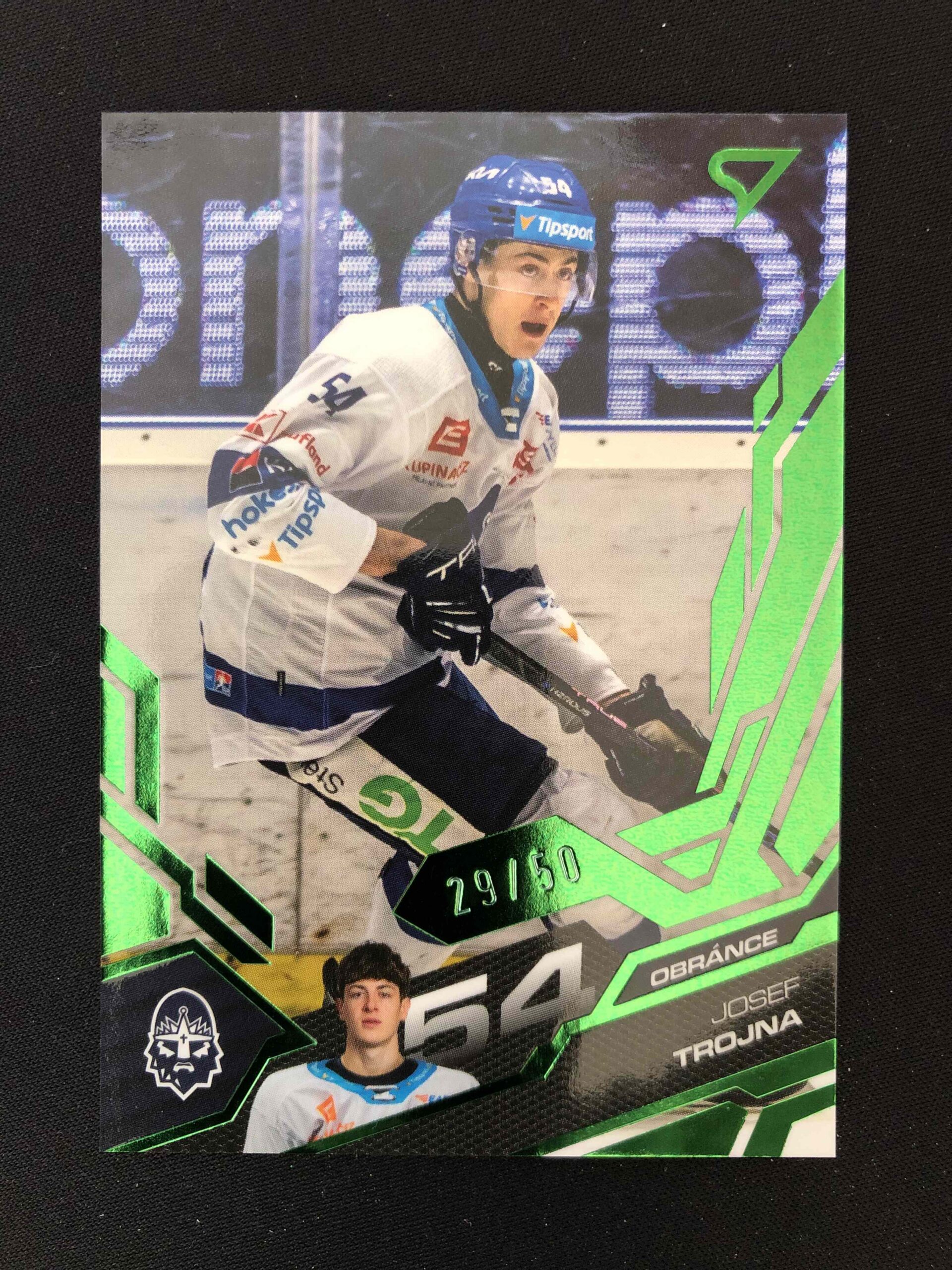 2025/2026 Sportzoo Play Off Base Update Emerald Green 419 Josef Trojna Paralel 29/50
