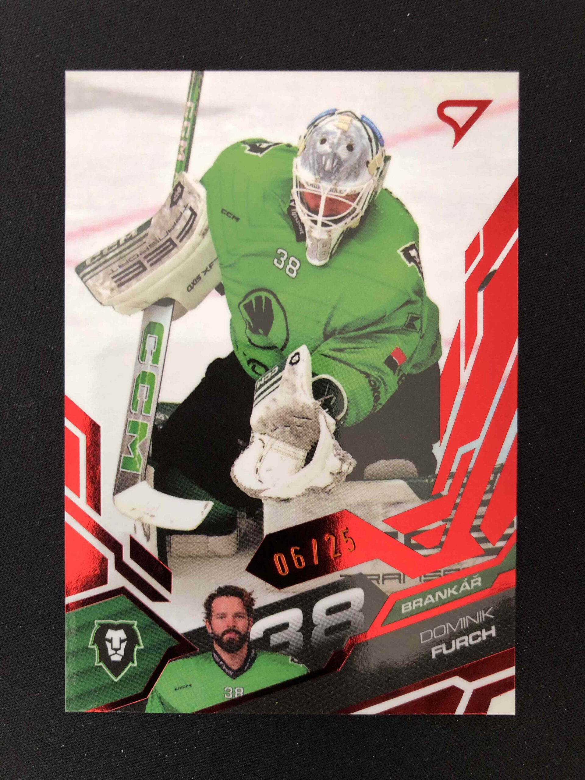 2025/2026 Sportzoo Serie 1 Ruby Red 109 Dominik Furch Paralel 06/25