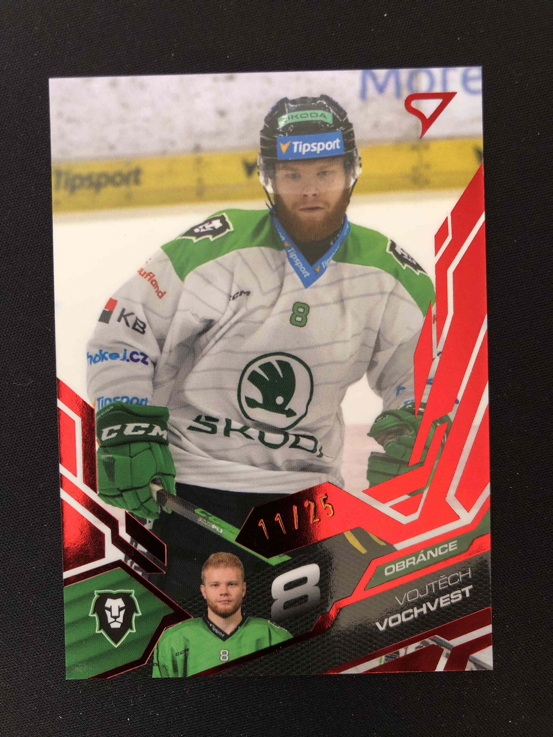 2025/2026 Sportzoo Play Off Base Update Ruby Red 392 Vojtěch Vochvest Paralel 11/25