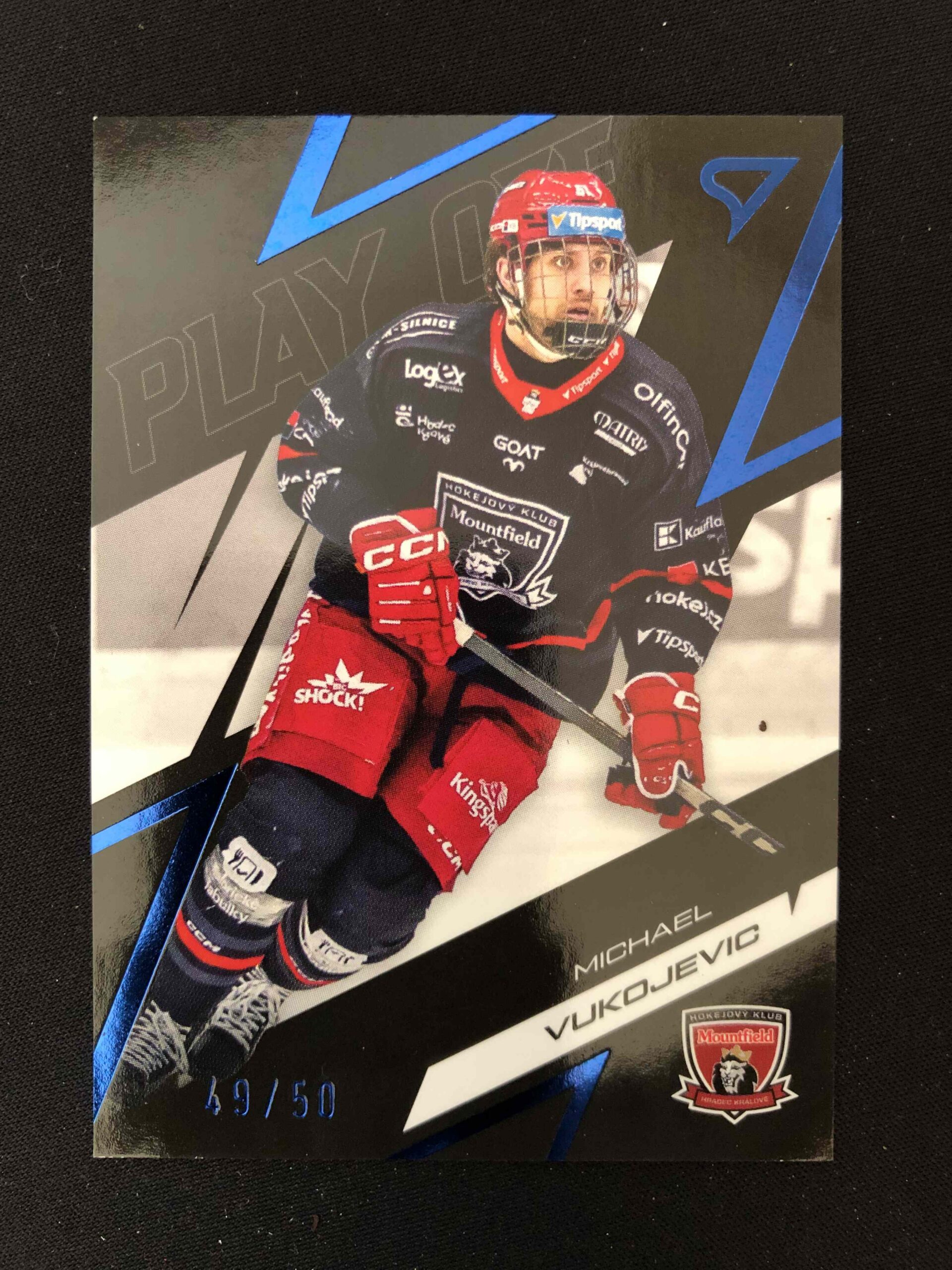 2025/2026 Sportzoo Play Off Azure Blue 21 Michael Vukojevic Paralel 49/50