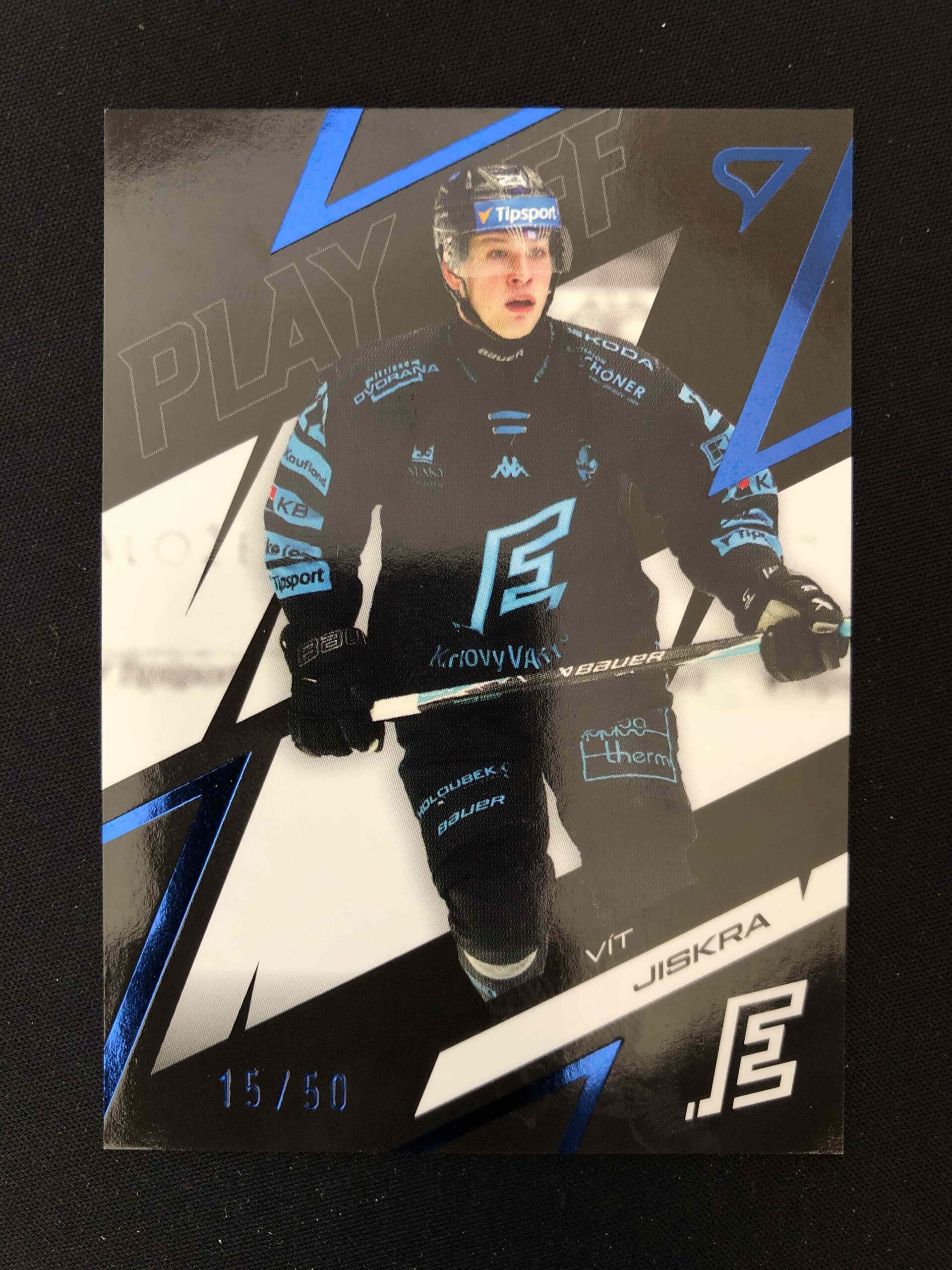 2025/2026 Sportzoo Play Off Azure Blue 30 Vít Jiskra Paralel 15/50