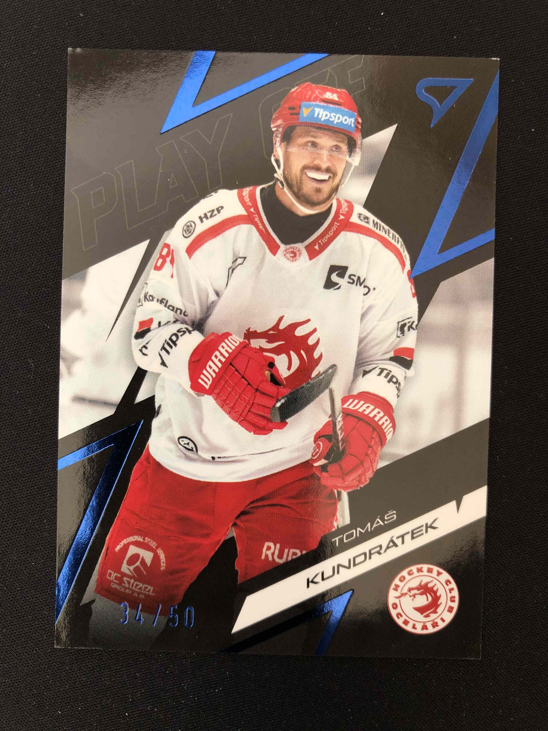 2025/2026 Sportzoo Play Off Azure Blue 39 Tomáš Kundrátek Paralel 34/50