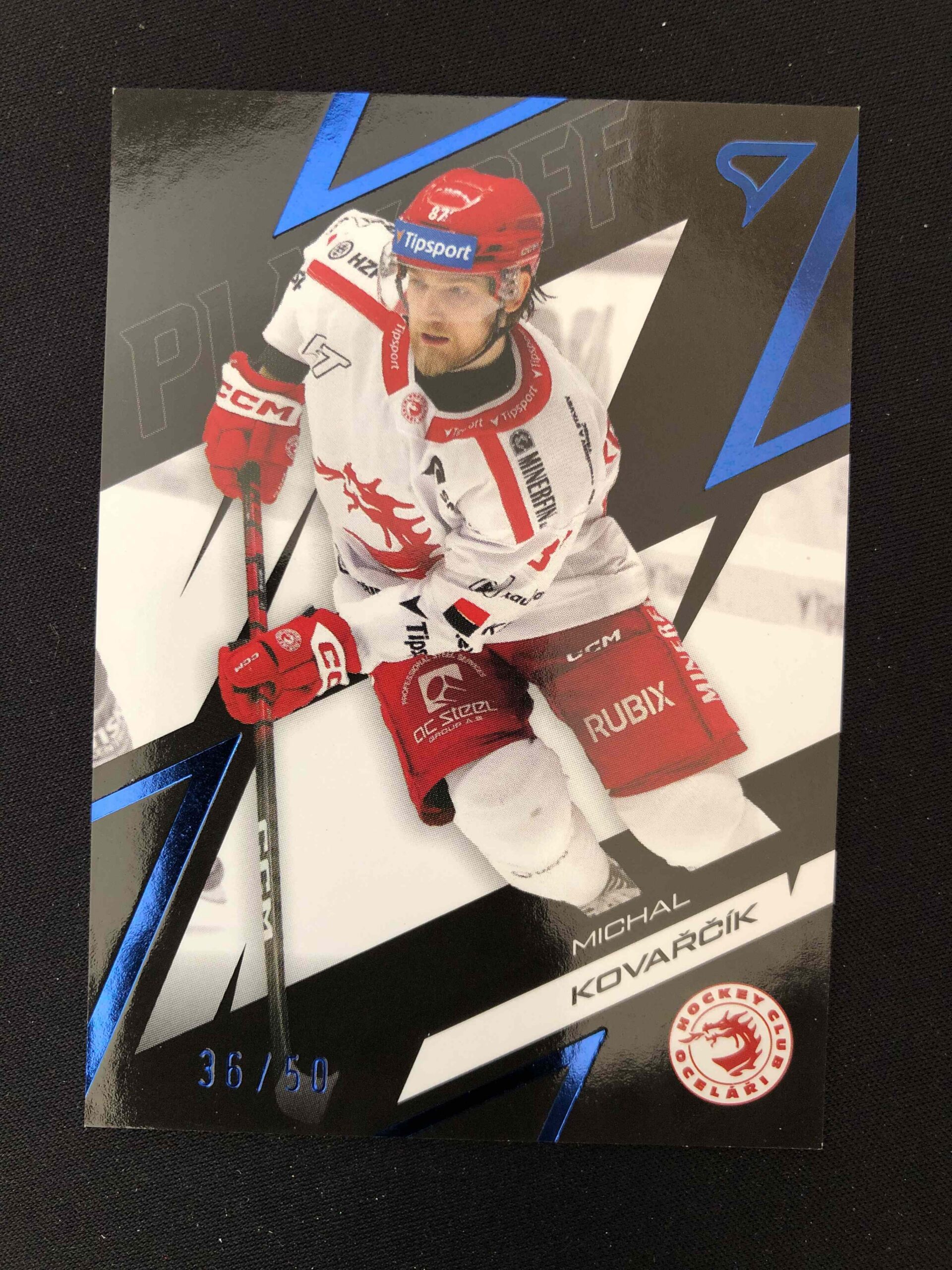 2025/2026 Sportzoo Play Off Azure Blue 41 Michal Kovařčík Paralel 36/50