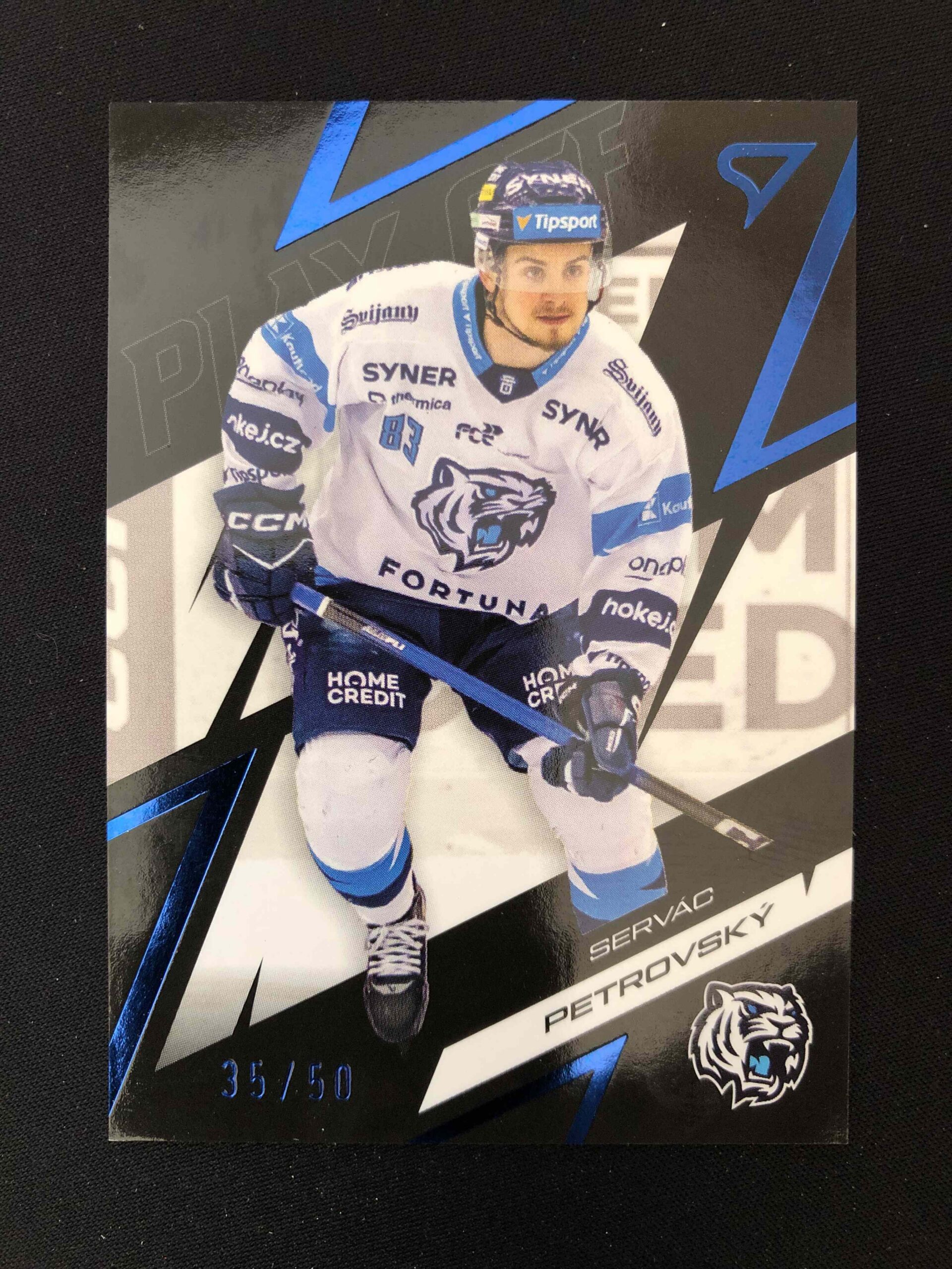 2025/2026 Sportzoo Play Off Azure Blue 54 Servác Petrovský Paralel 35/50