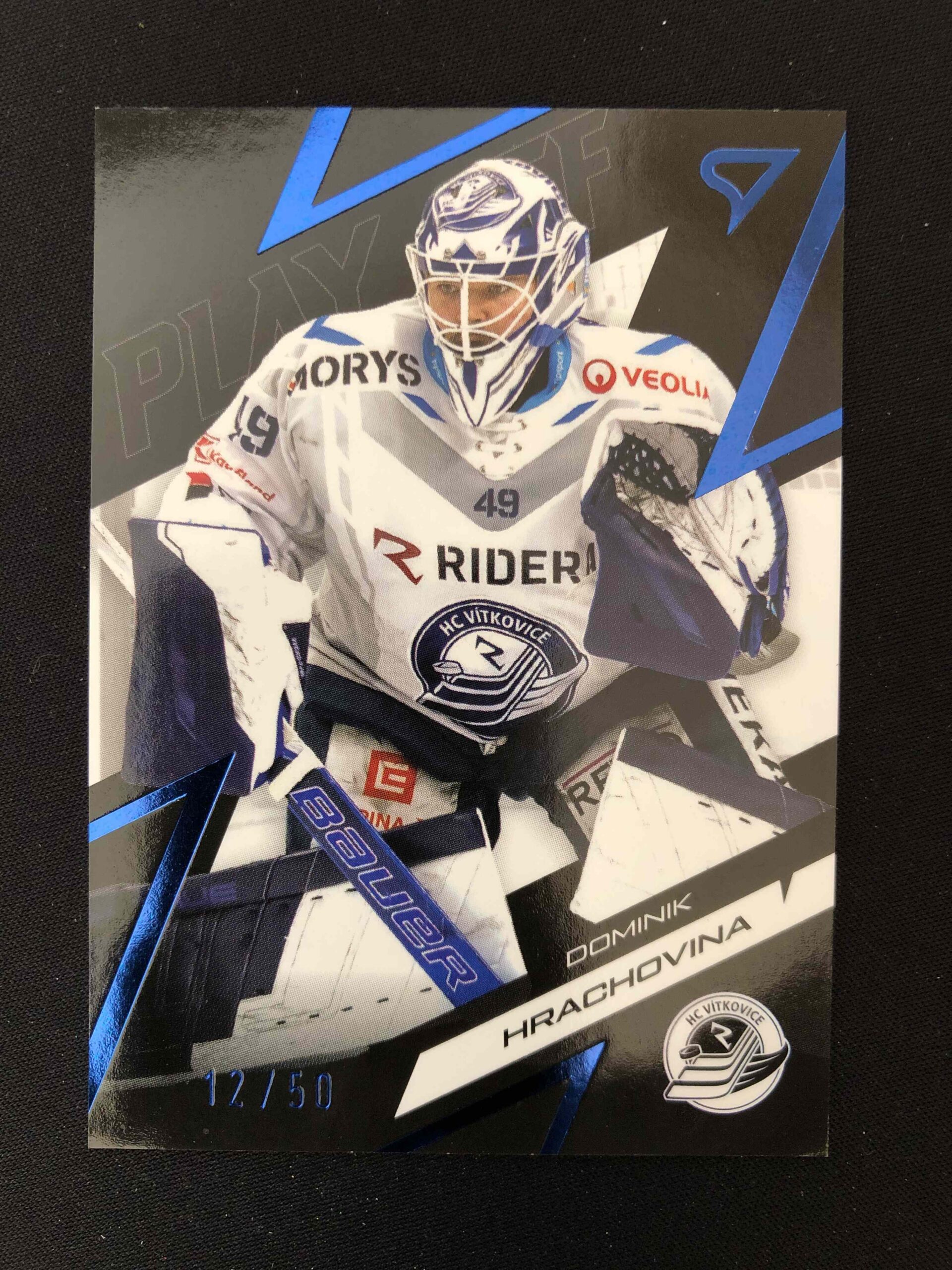 2025/2026 Sportzoo Play Off Azure Blue 55 Dominik Hrachovina Paralel 12/50
