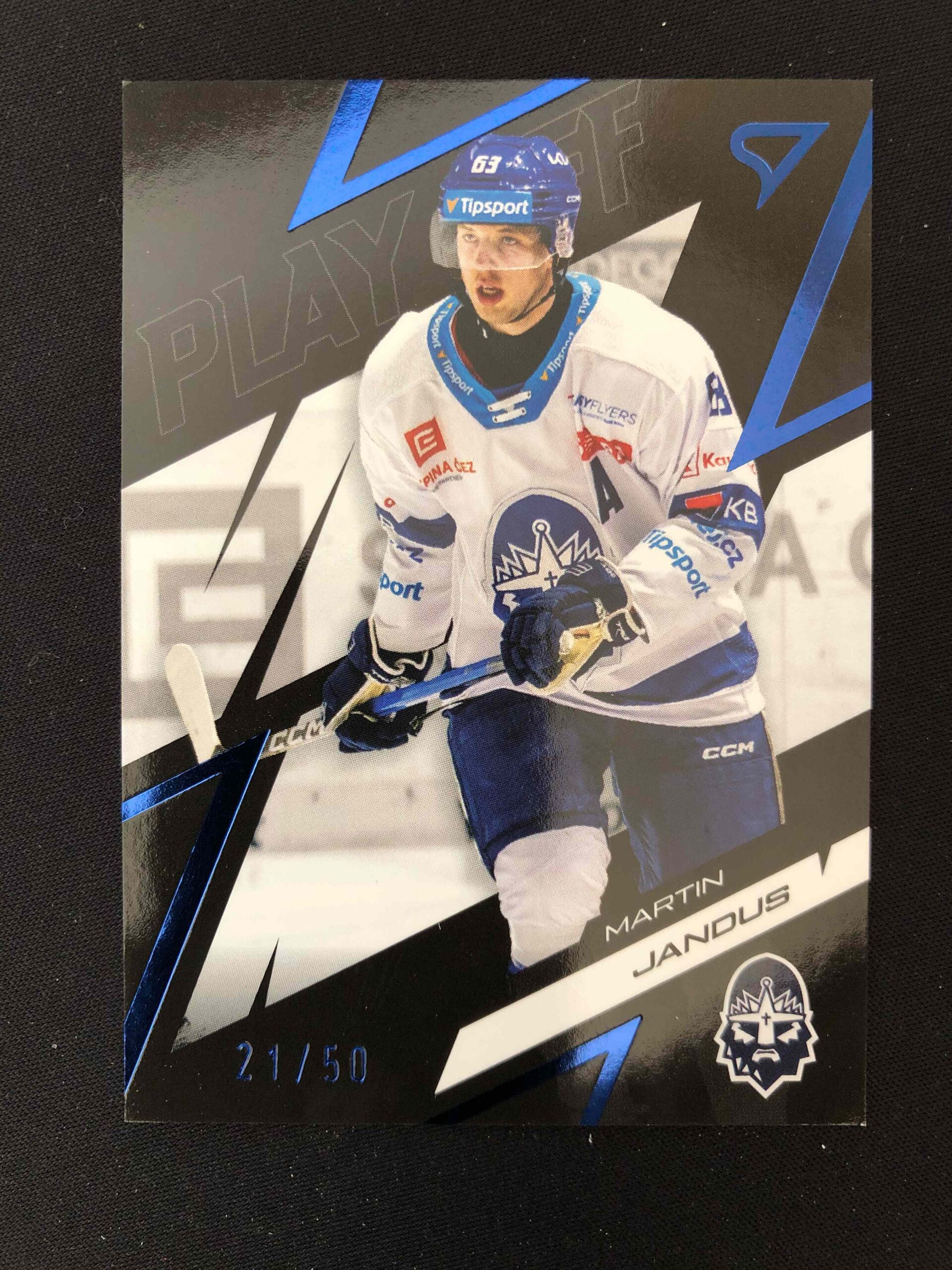 2025/2026 Sportzoo Play Off Azure Blue 63 Martin Jandus Paralel 21/50