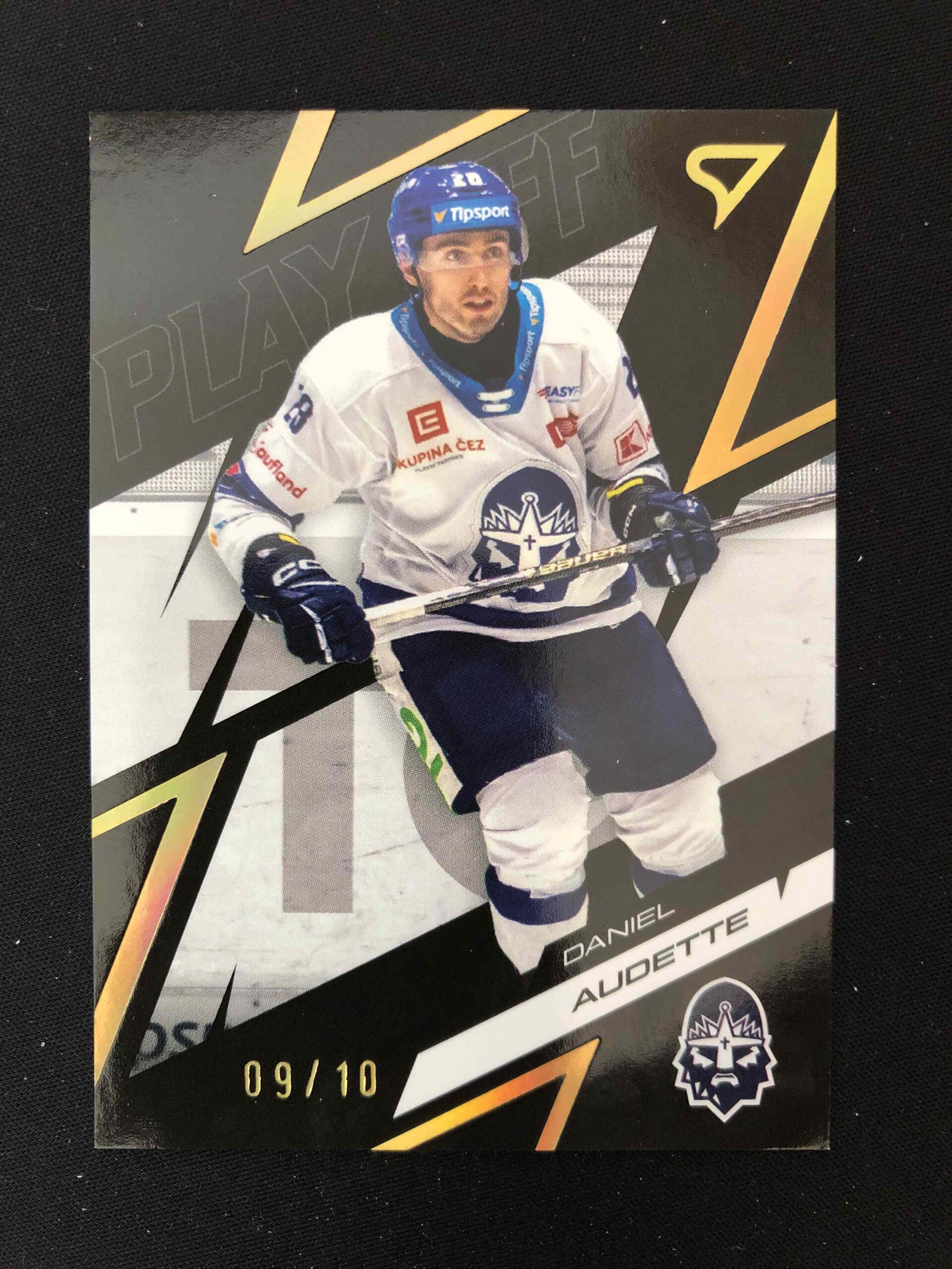 2025/2026 Sportzoo Play Off Amber Gold 64 Daniel Audette Paralel 09/10