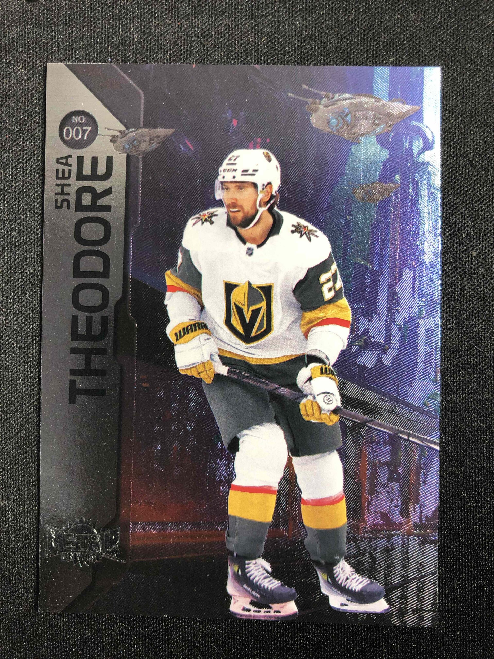 2023/2024 Upper Deck Skybox Metal Universe Base 7 Shea Theodore