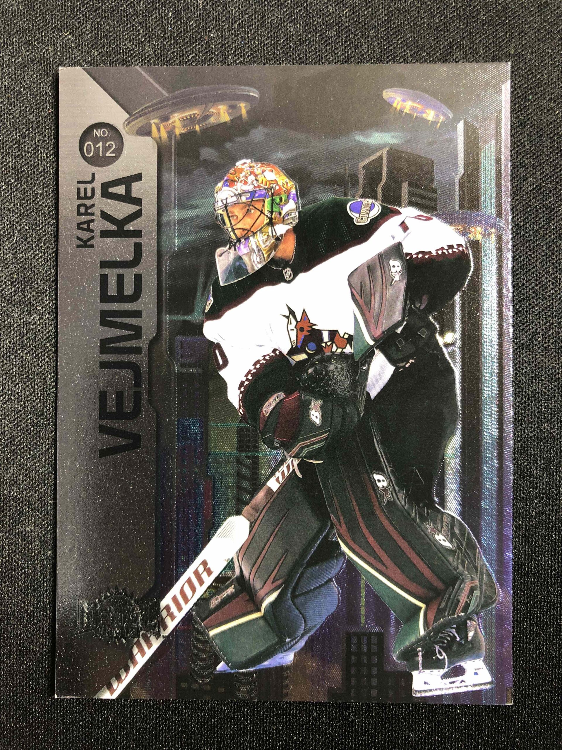 2023/2024 Upper Deck Skybox Metal Universe Base 12 Karel Vejmelka