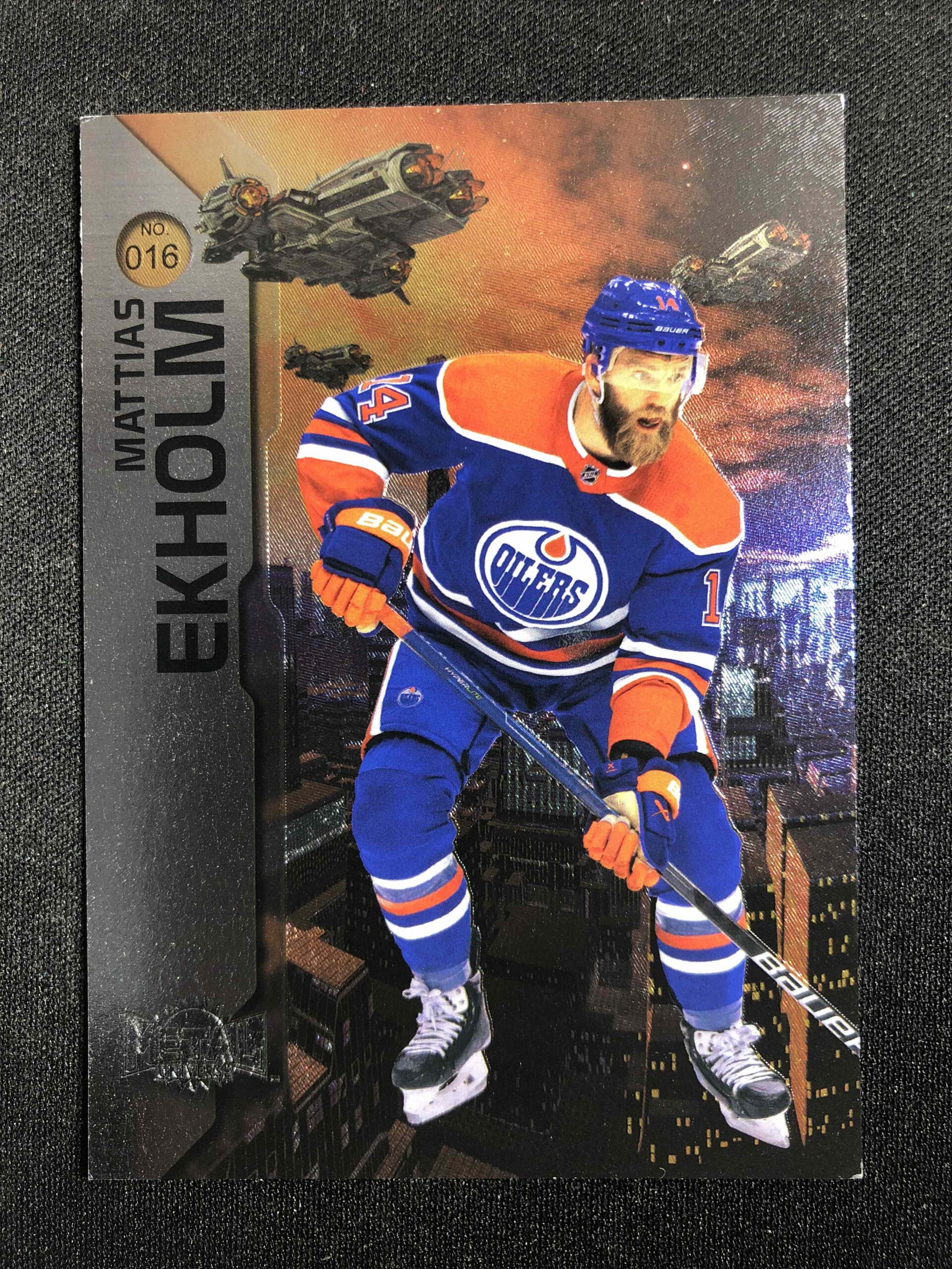 2023/2024 Upper Deck Skybox Metal Universe Base 16 Mattias Ekholm