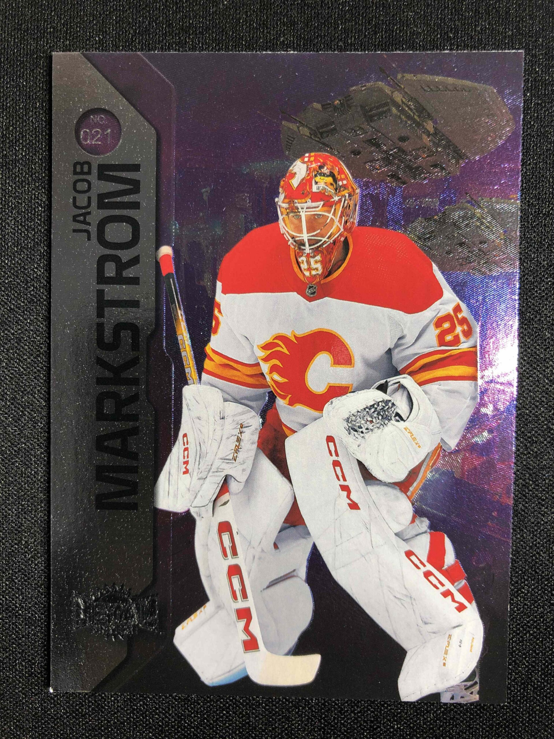 2023/2024 Upper Deck Skybox Metal Universe Base 21 Jacob Markstrom
