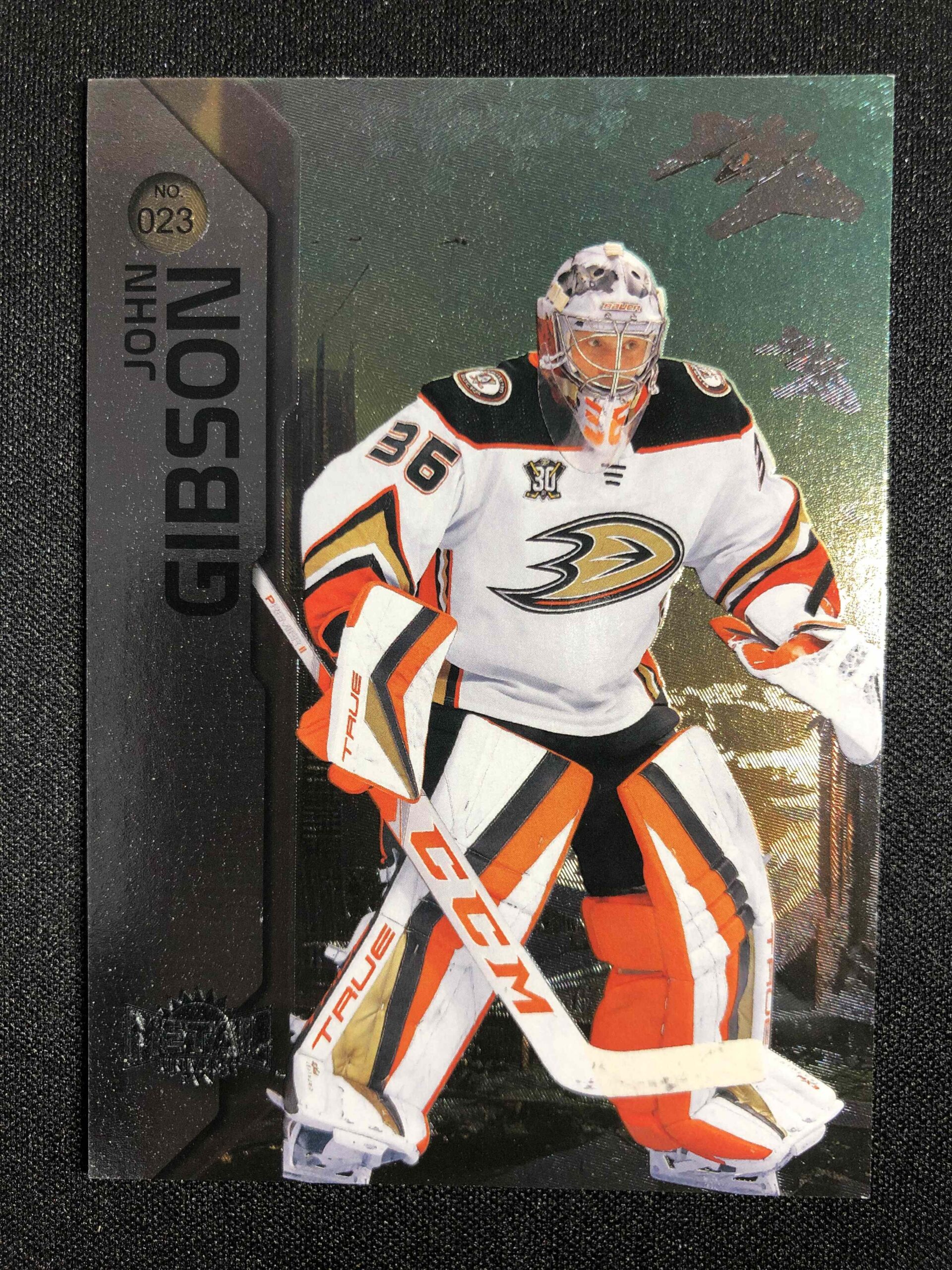 2023/2024 Upper Deck Skybox Metal Universe Base 23 John Gibson