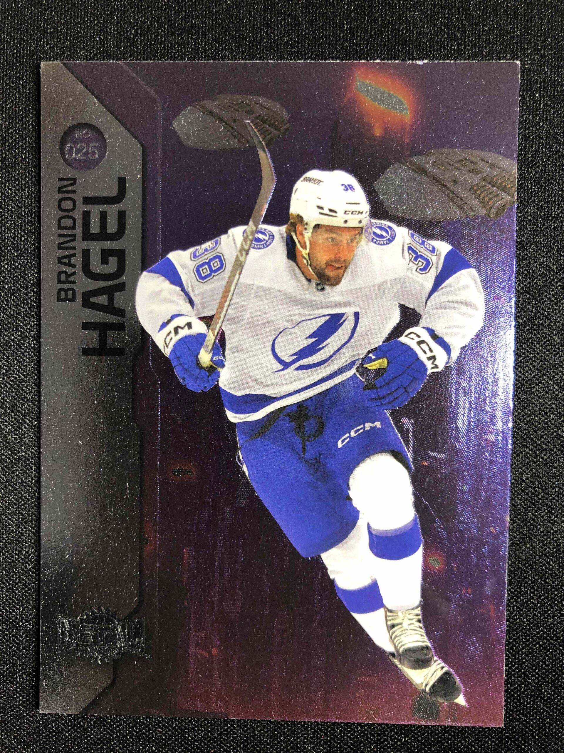 2023/2024 Upper Deck Skybox Metal Universe Base 25 Brandon Hagel