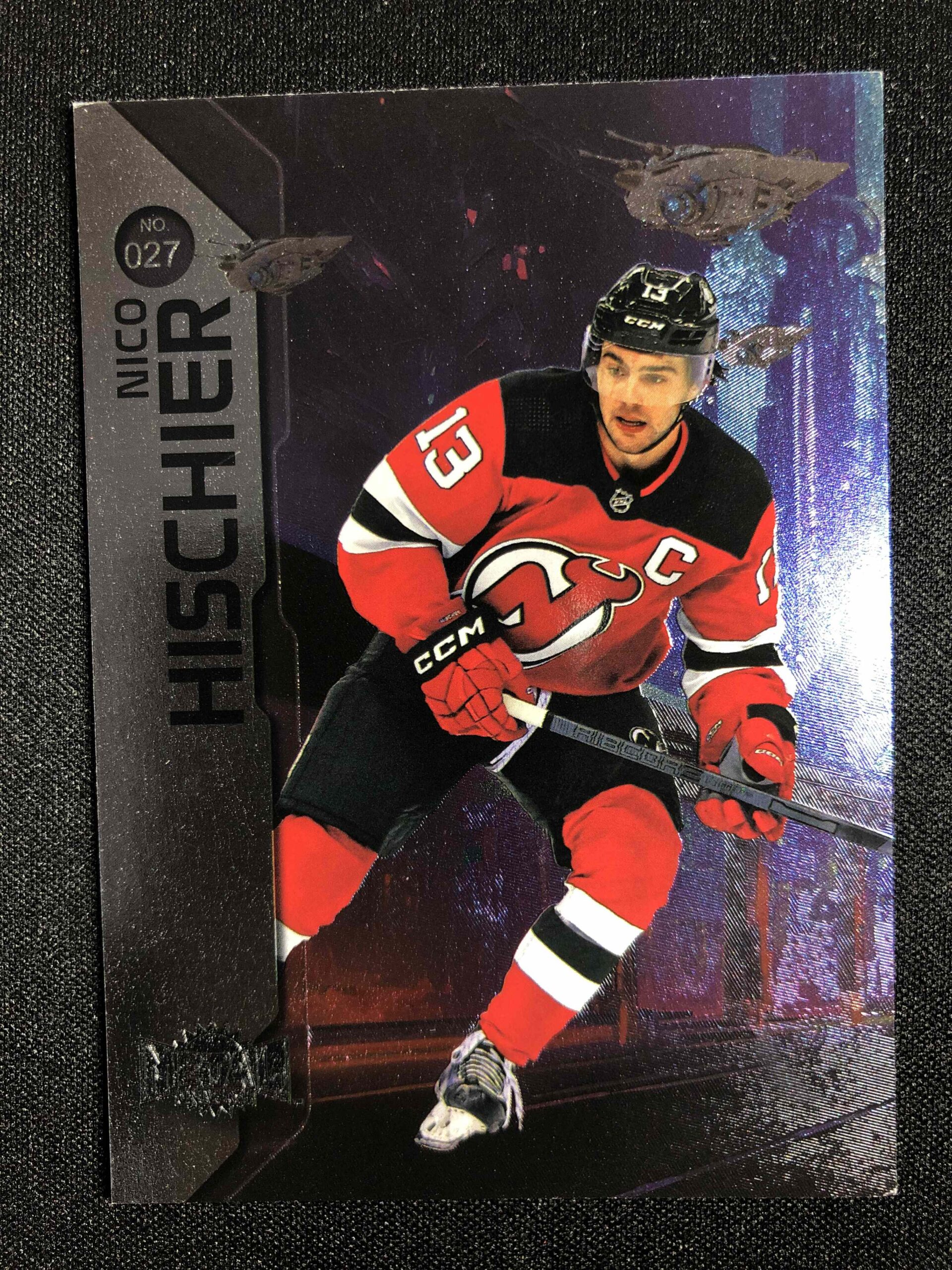 2023/2024 Upper Deck Skybox Metal Universe Base 27 Nico Hischier