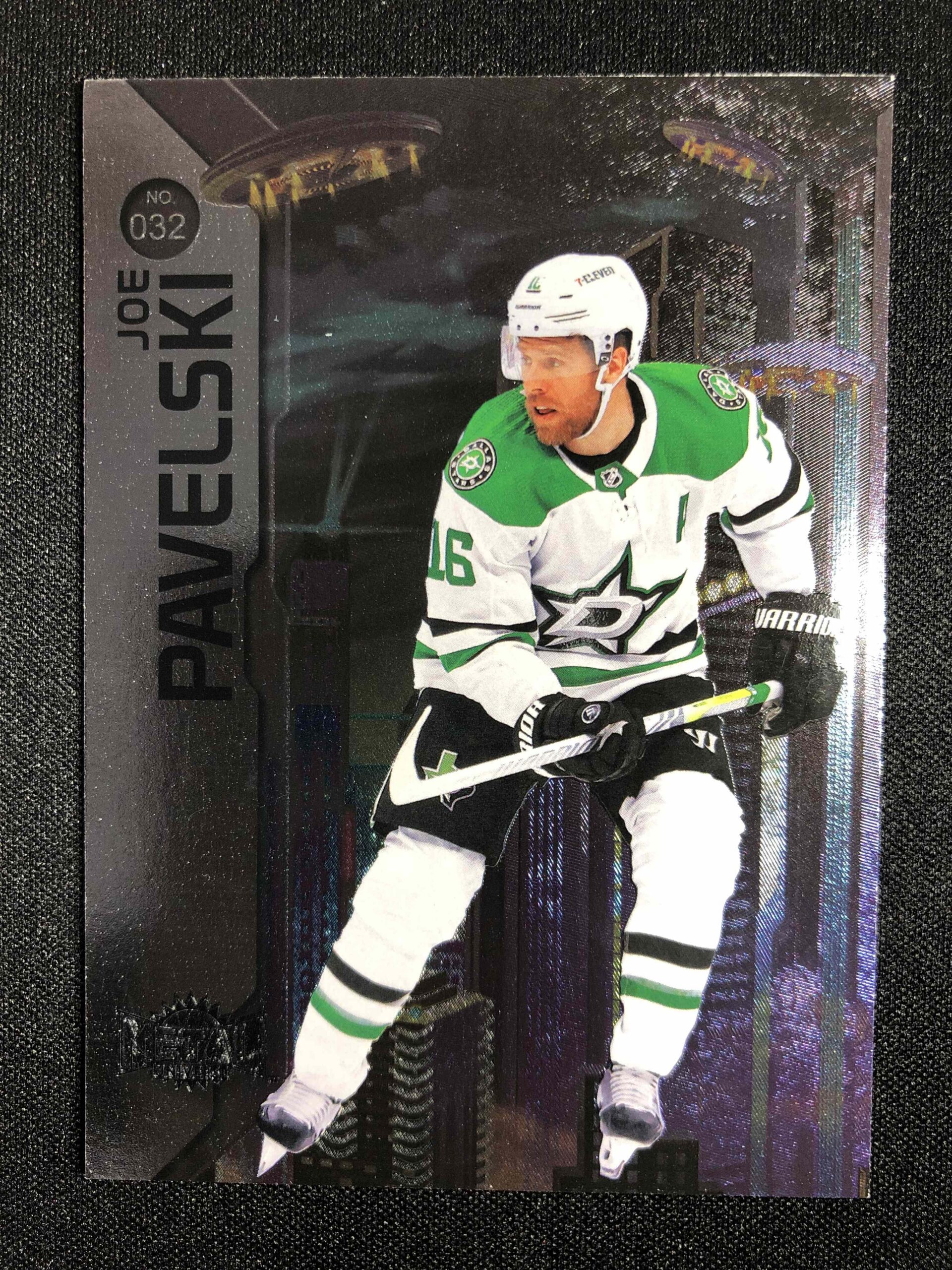 2023/2024 Upper Deck Skybox Metal Universe Base 32 Joe Pavelski