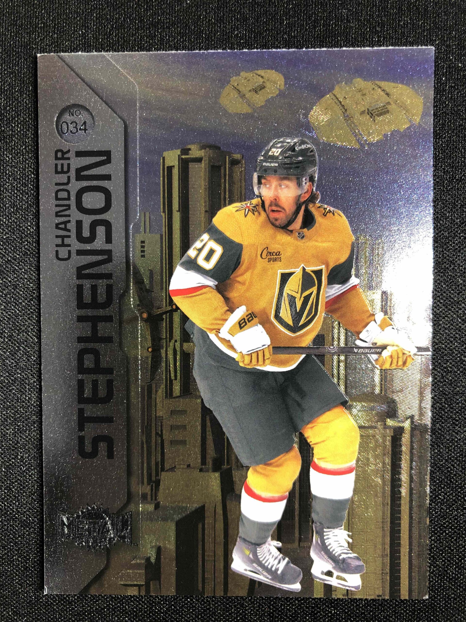 2023/2024 Upper Deck Skybox Metal Universe Base 34 Chandler Stephenson