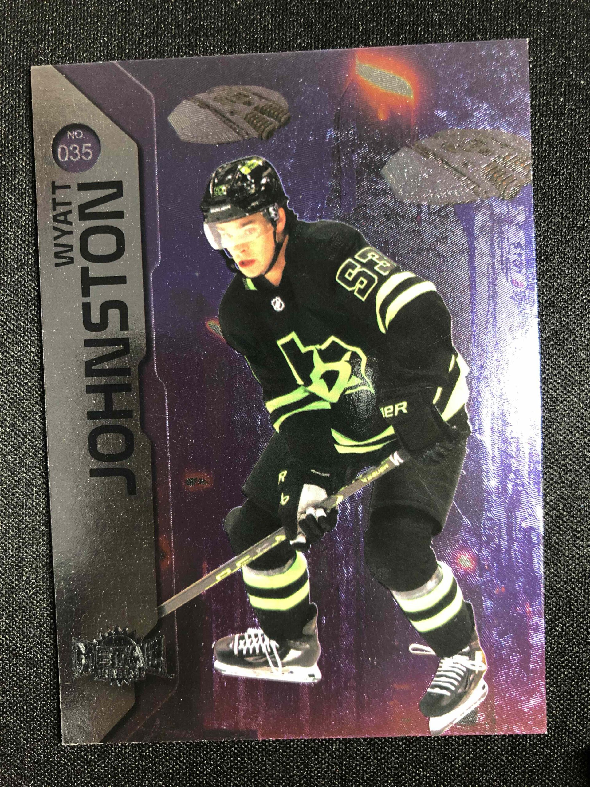 2023/2024 Upper Deck Skybox Metal Universe Base 35 Wyatt Johnston
