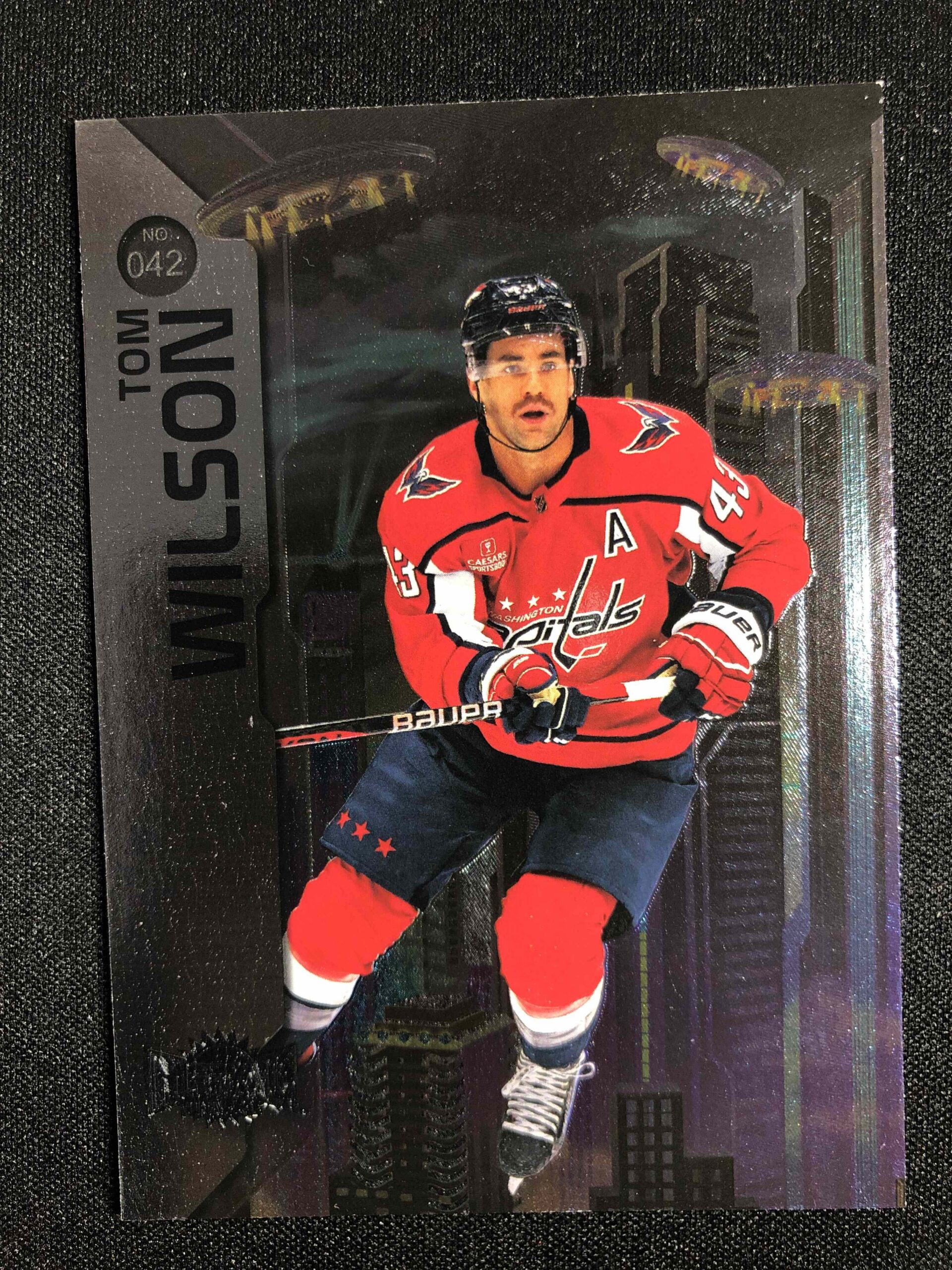 2023/2024 Upper Deck Skybox Metal Universe Base 42 Tom Wilson