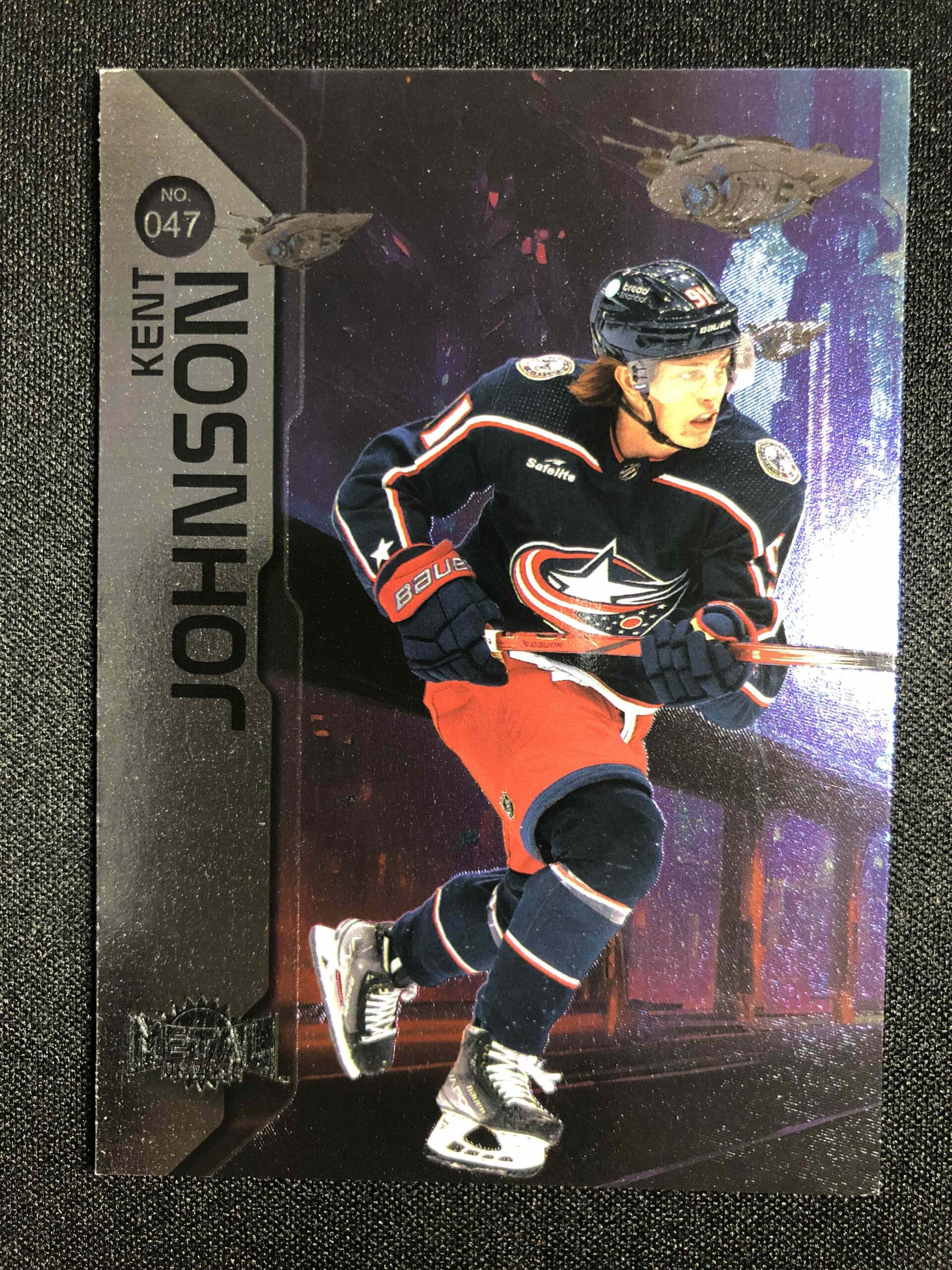 2023/2024 Upper Deck Skybox Metal Universe Base 47 Kent Johnson