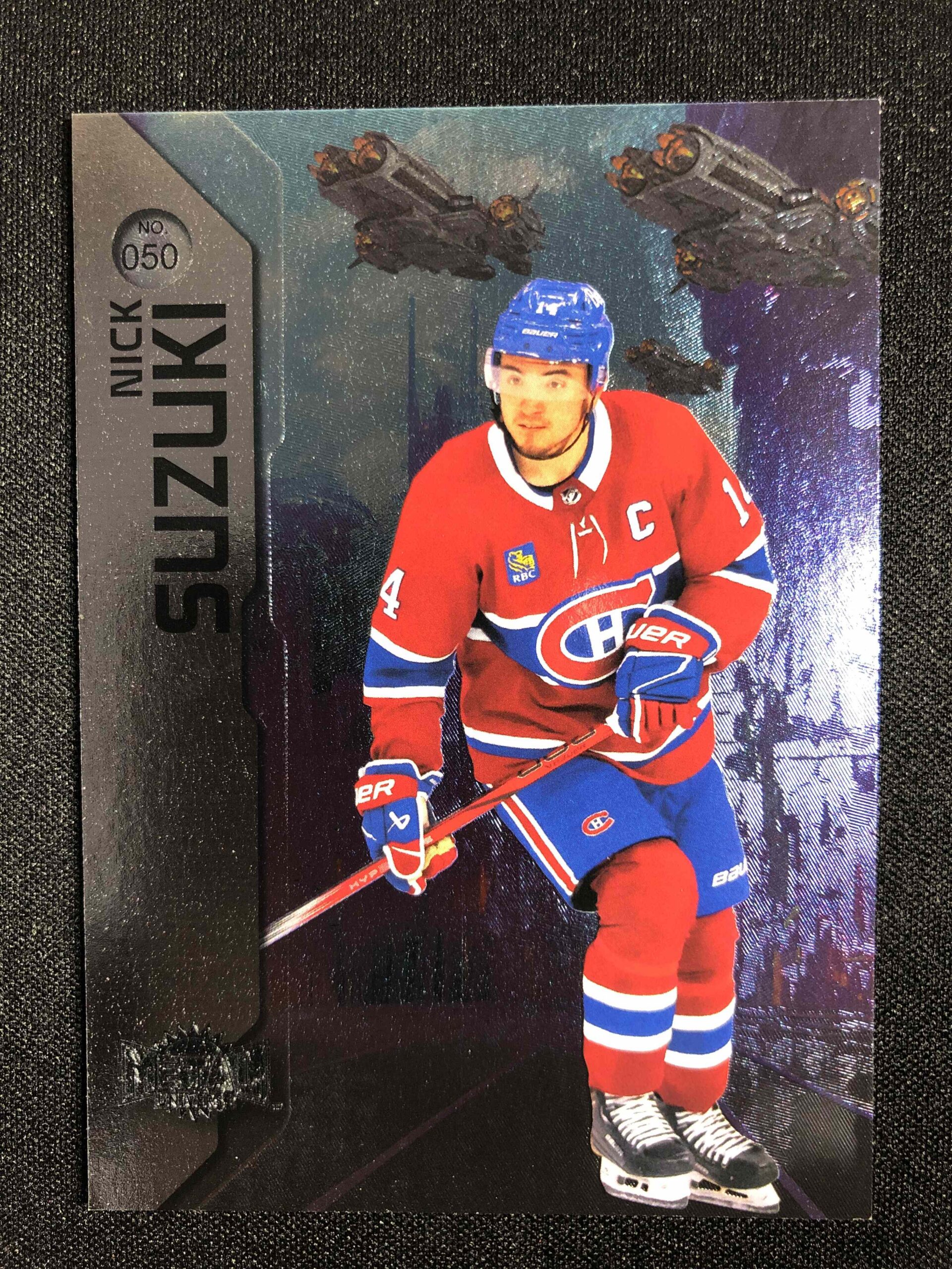 2023/2024 Upper Deck Skybox Metal Universe Base 50 Nick Suzuki