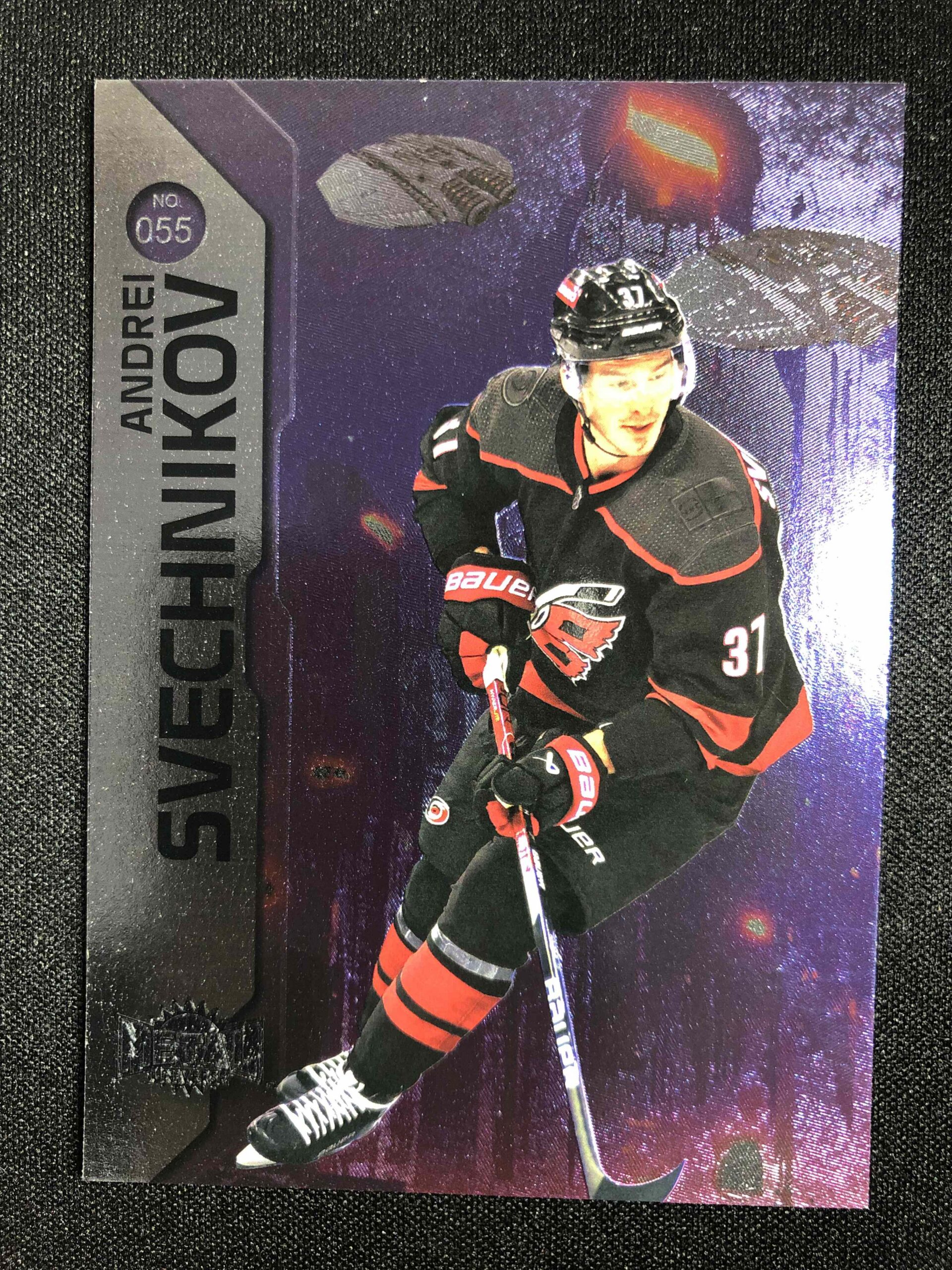 2023/2024 Upper Deck Skybox Metal Universe Base 55 Andrei Svechnikov