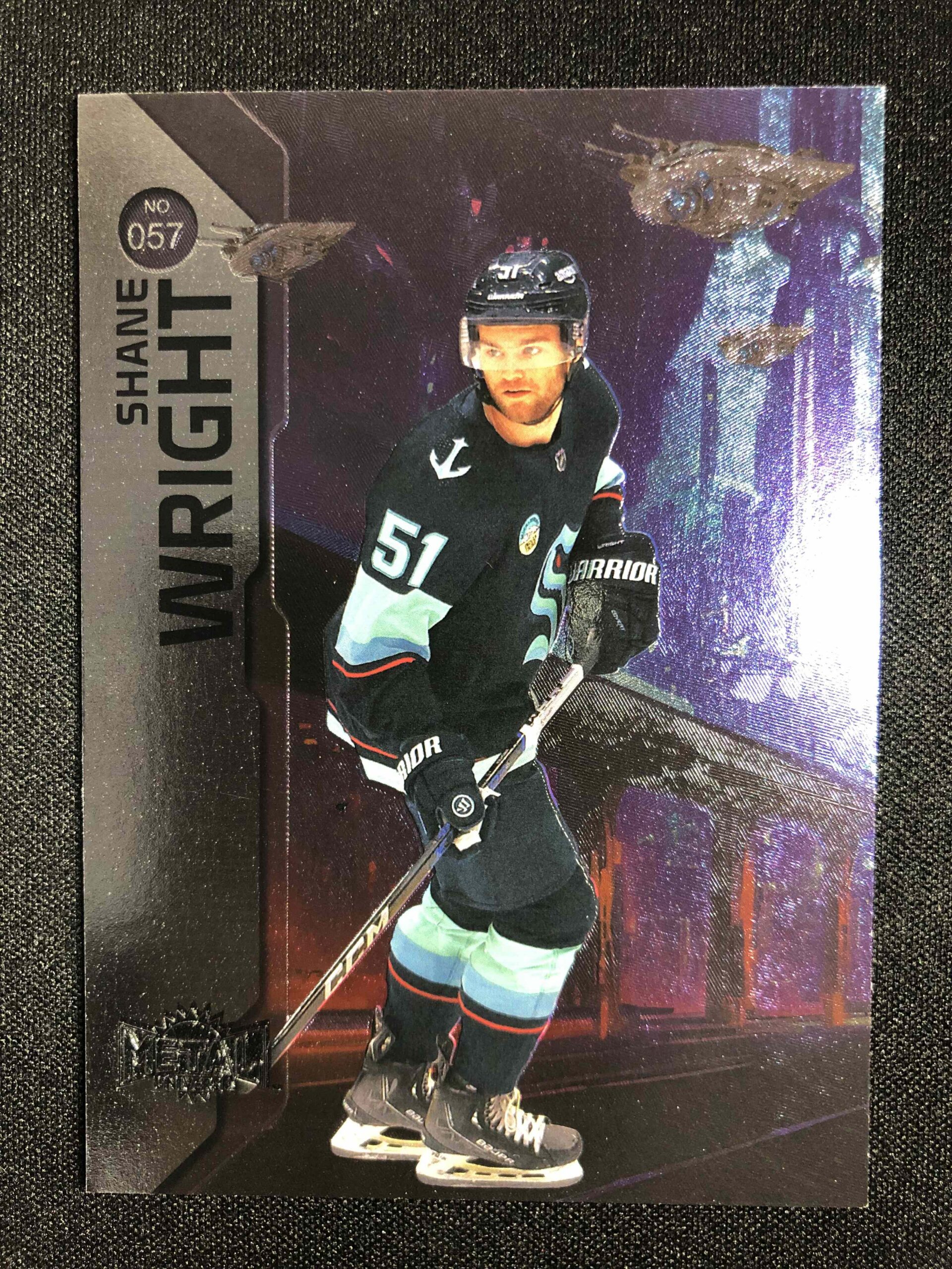 2023/2024 Upper Deck Skybox Metal Universe Base 57 Shane Wright