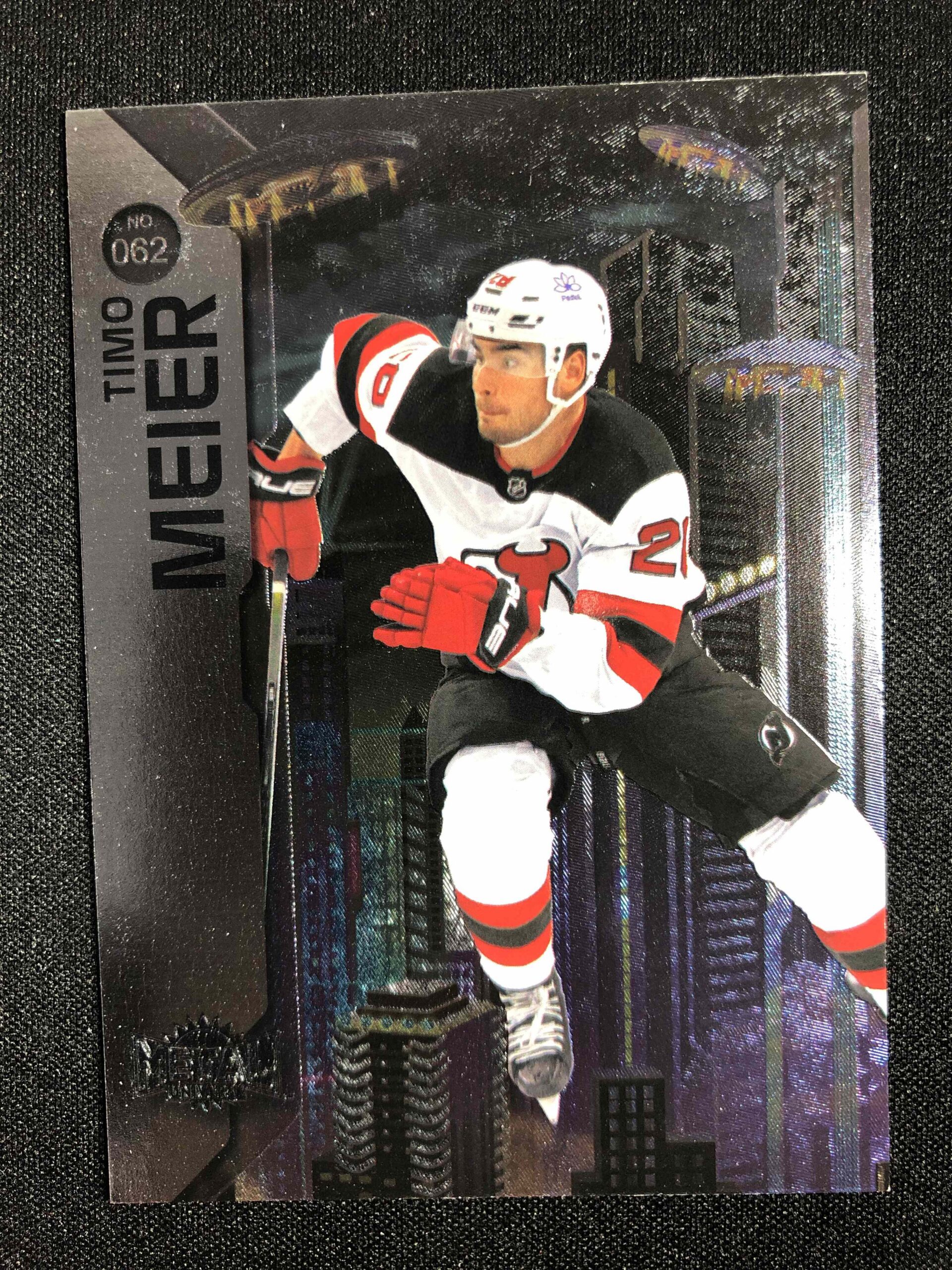 2023/2024 Upper Deck Skybox Metal Universe Base 62 Timo Meier