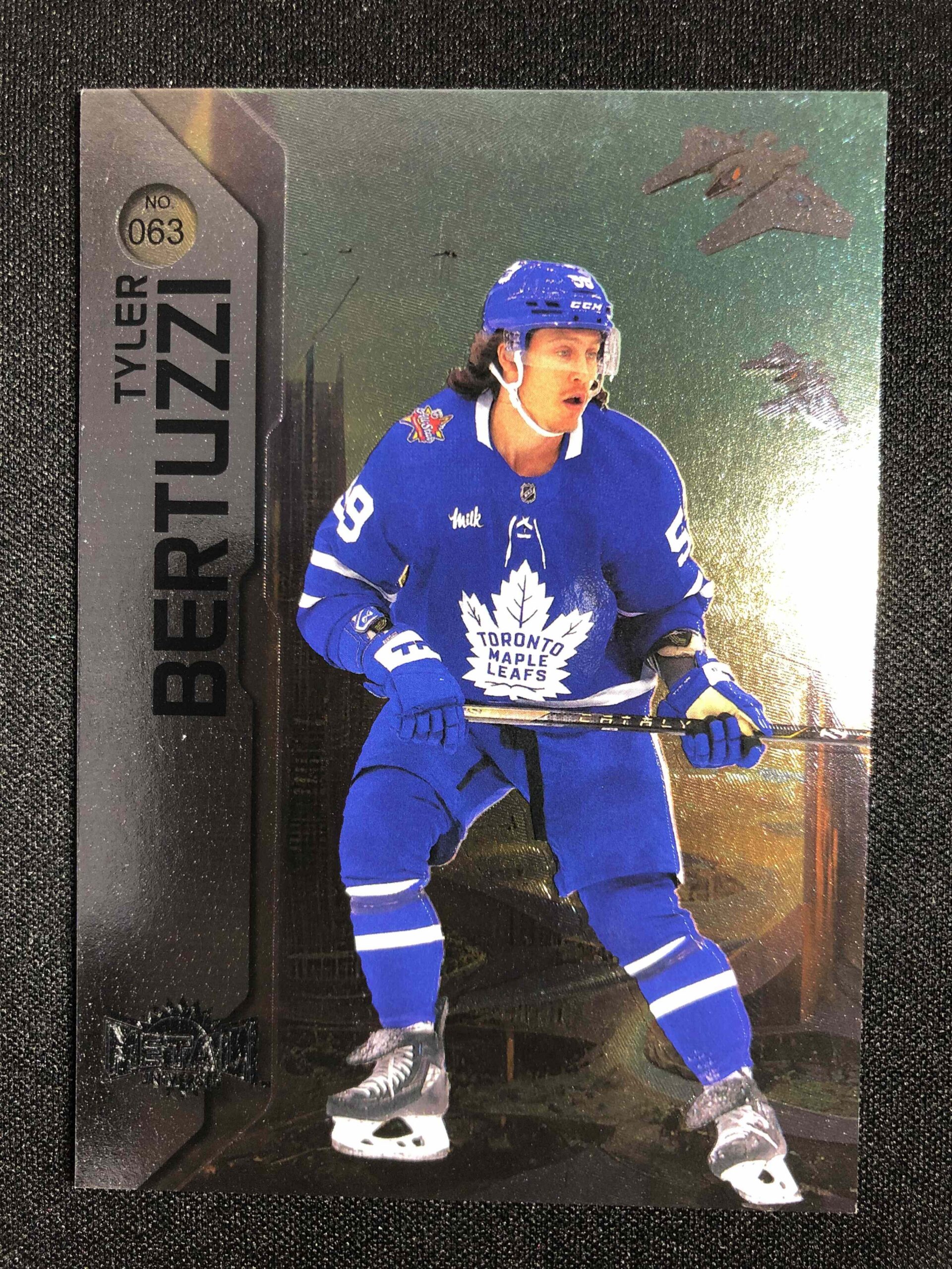 2023/2024 Upper Deck Skybox Metal Universe Base 63 Tyler Bertuzzi