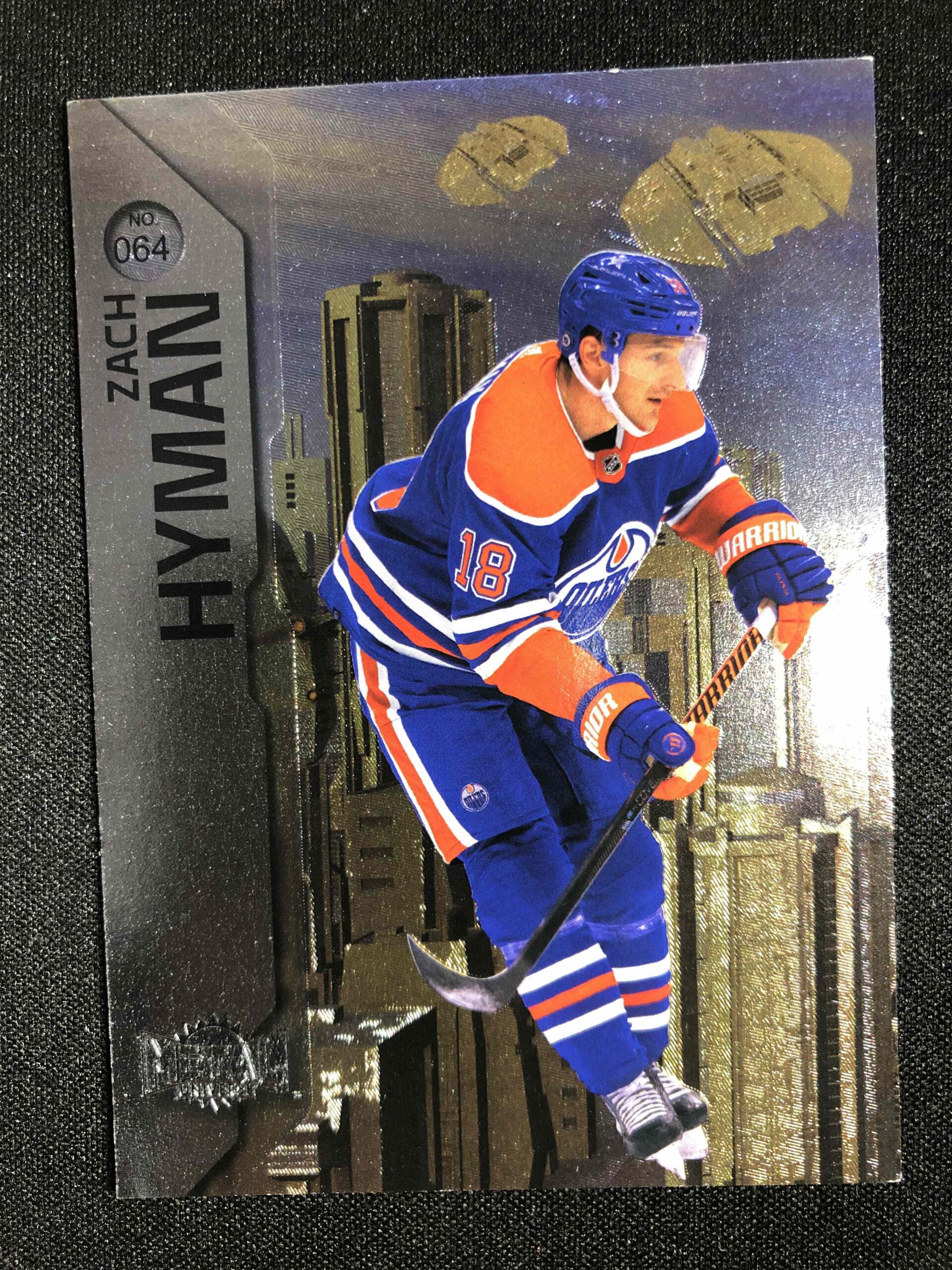 2023/2024 Upper Deck Skybox Metal Universe Base 64 Zach Hyman