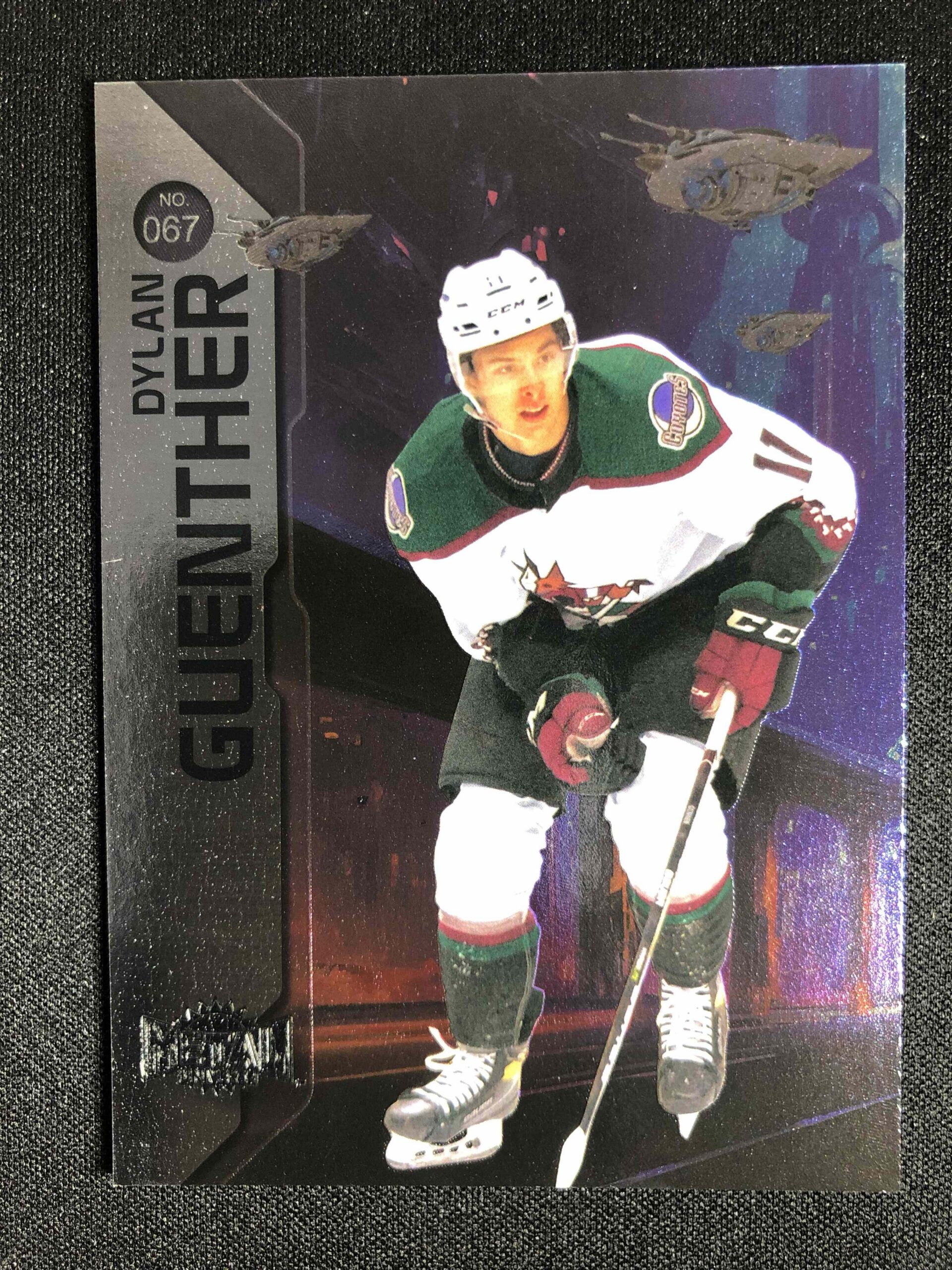 2023/2024 Upper Deck Skybox Metal Universe Base 67 Dylan Guenther