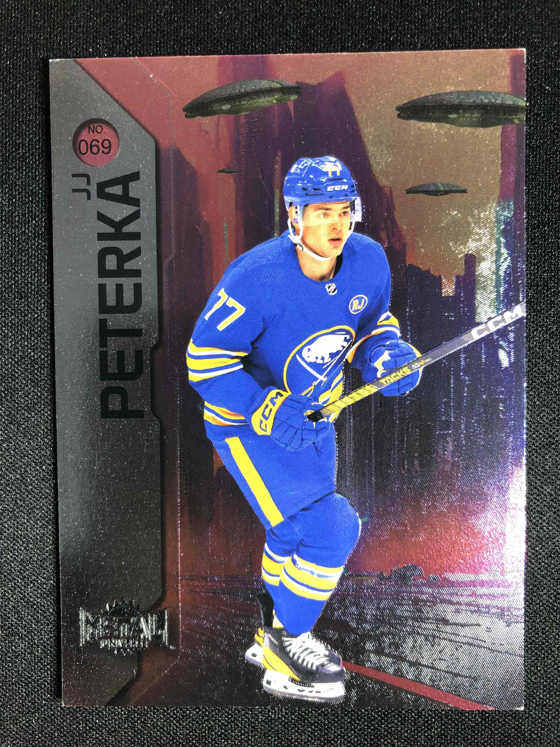 2023/2024 Upper Deck Skybox Metal Universe Base 69 John-Jason Peterka