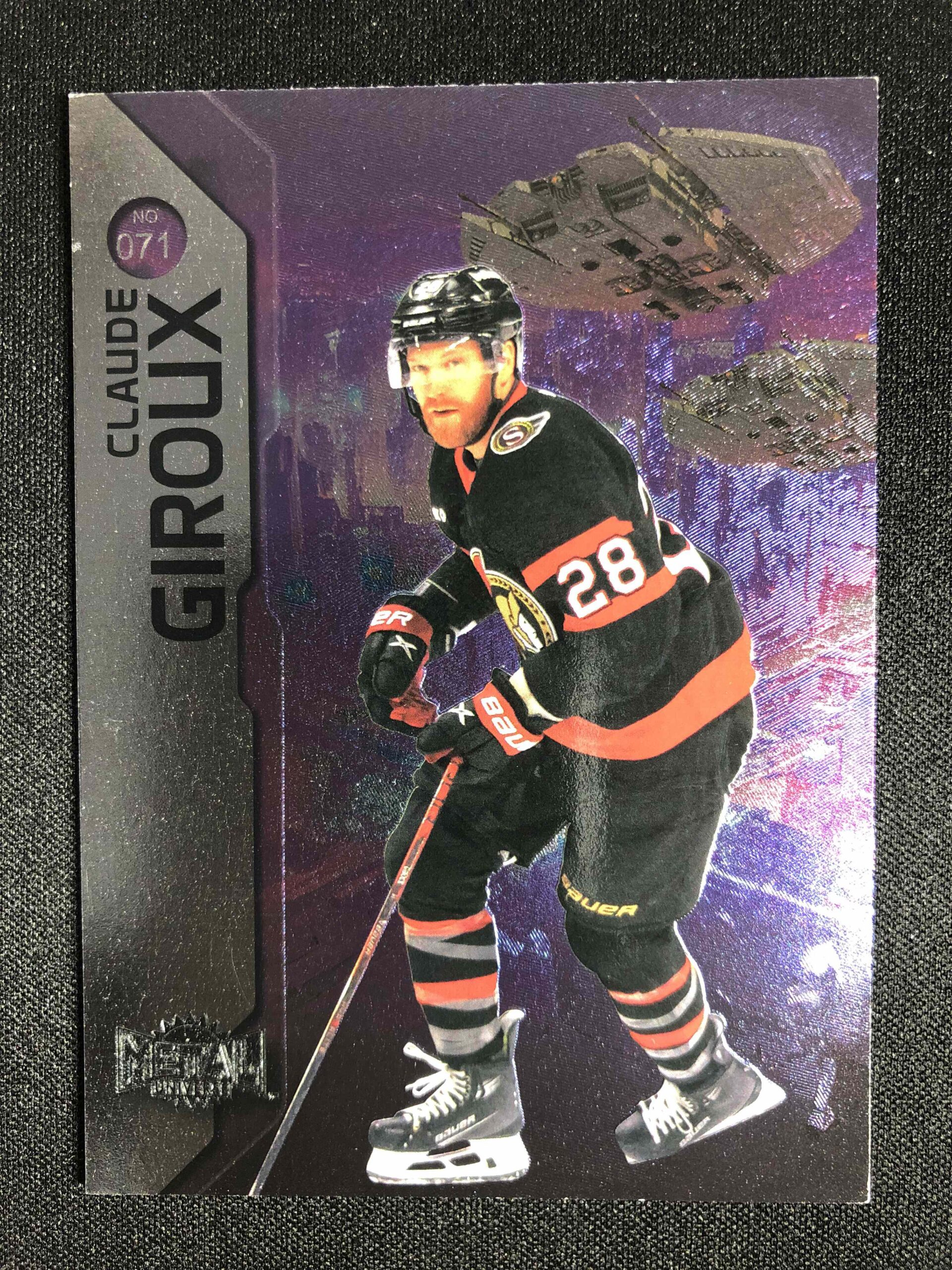 2023/2024 Upper Deck Skybox Metal Universe Base 71 Claude Giroux