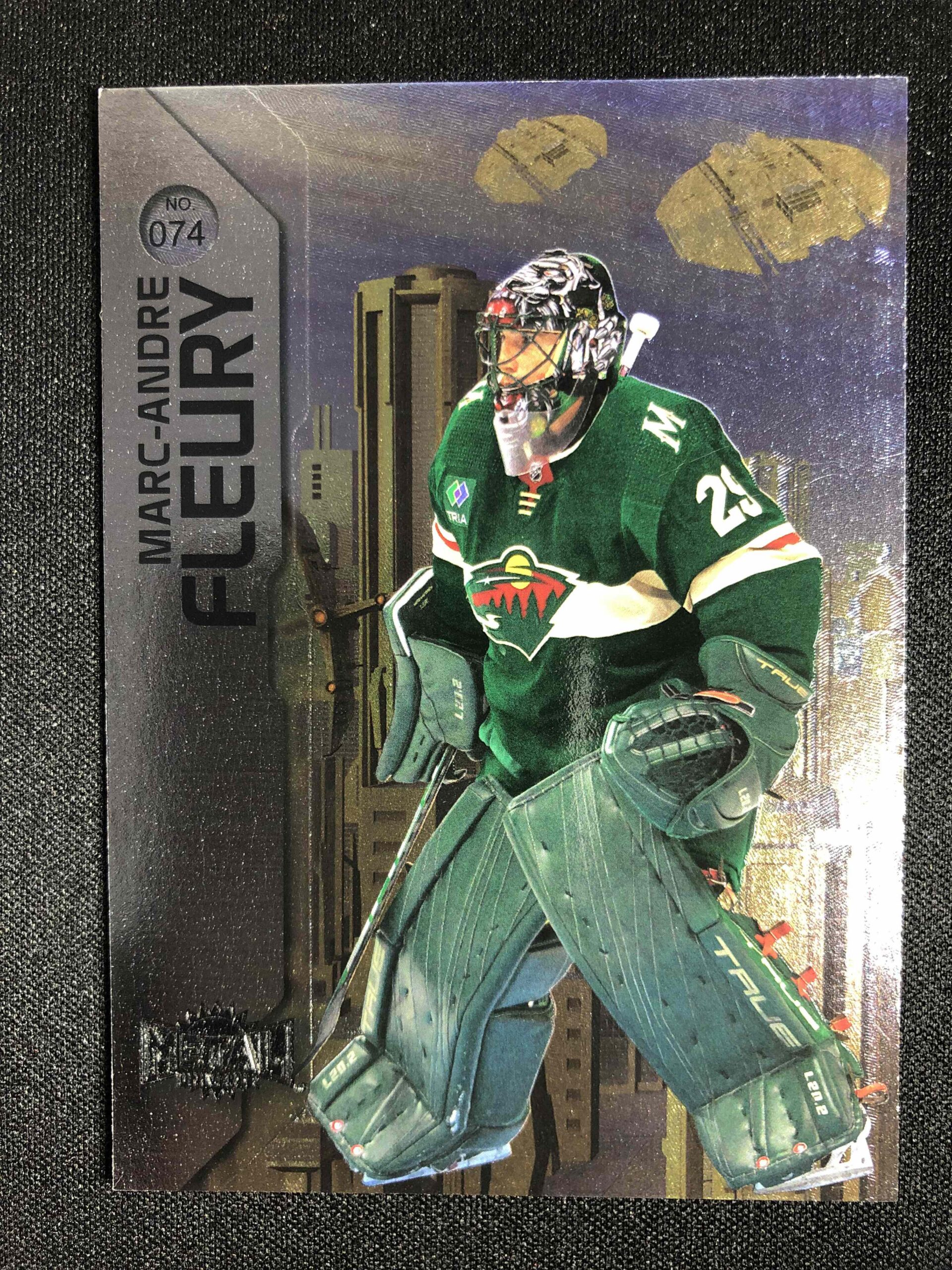 2023/2024 Upper Deck Skybox Metal Universe Base 74 Marc-Andre Fleury
