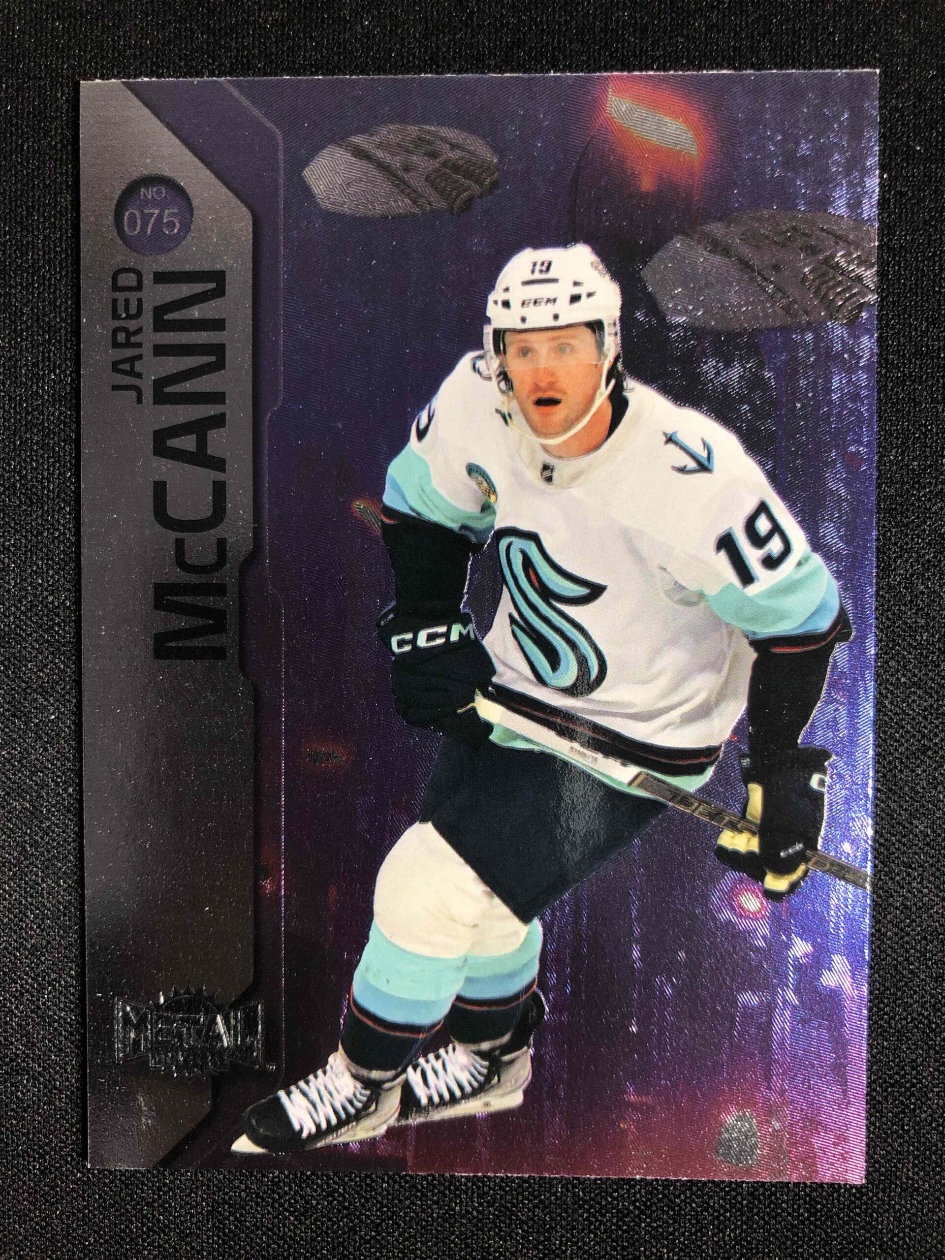 2023/2024 Upper Deck Skybox Metal Universe Base 75 Jared McCann