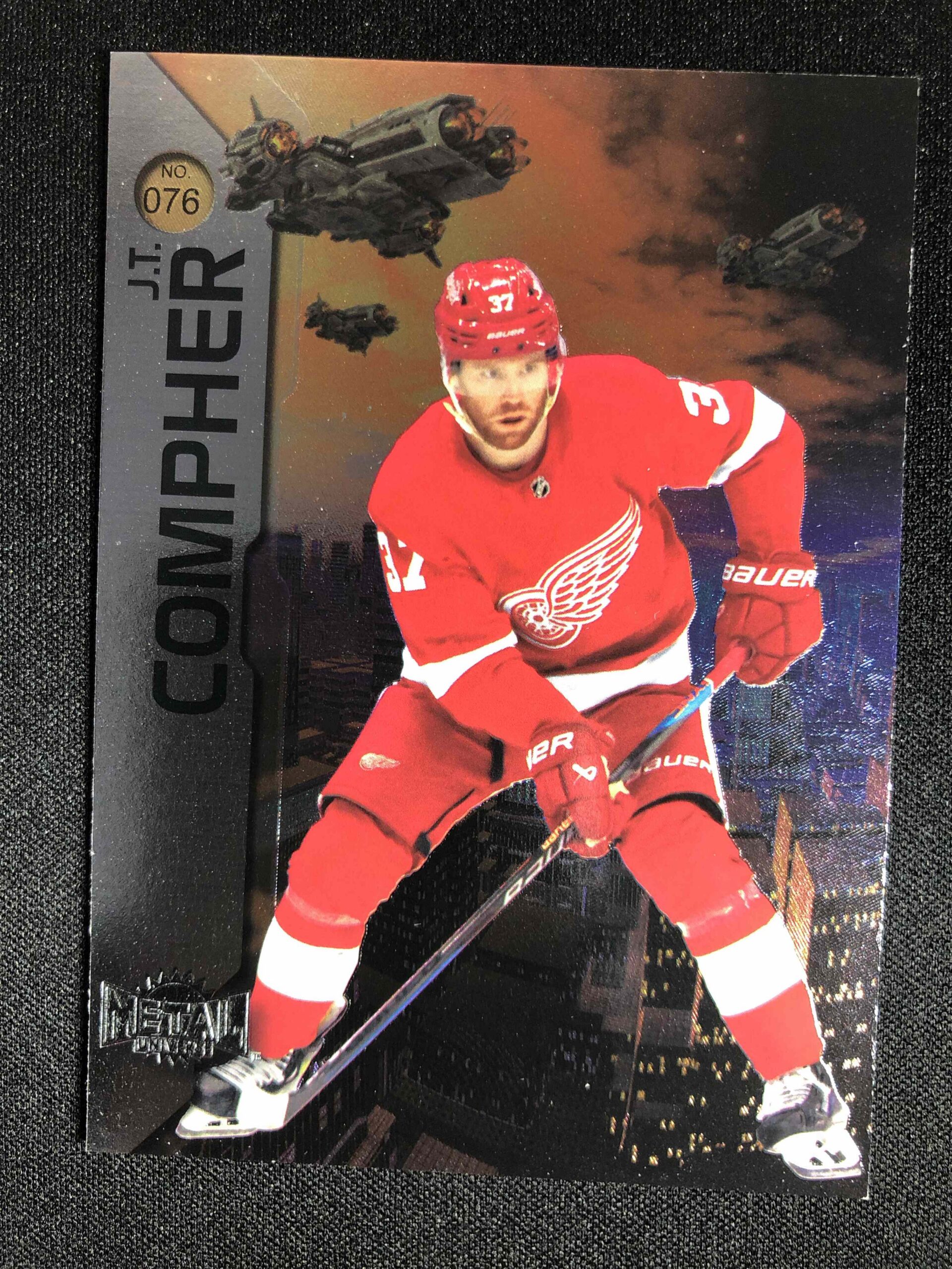 2023/2024 Upper Deck Skybox Metal Universe Base 76 J.T. Compher